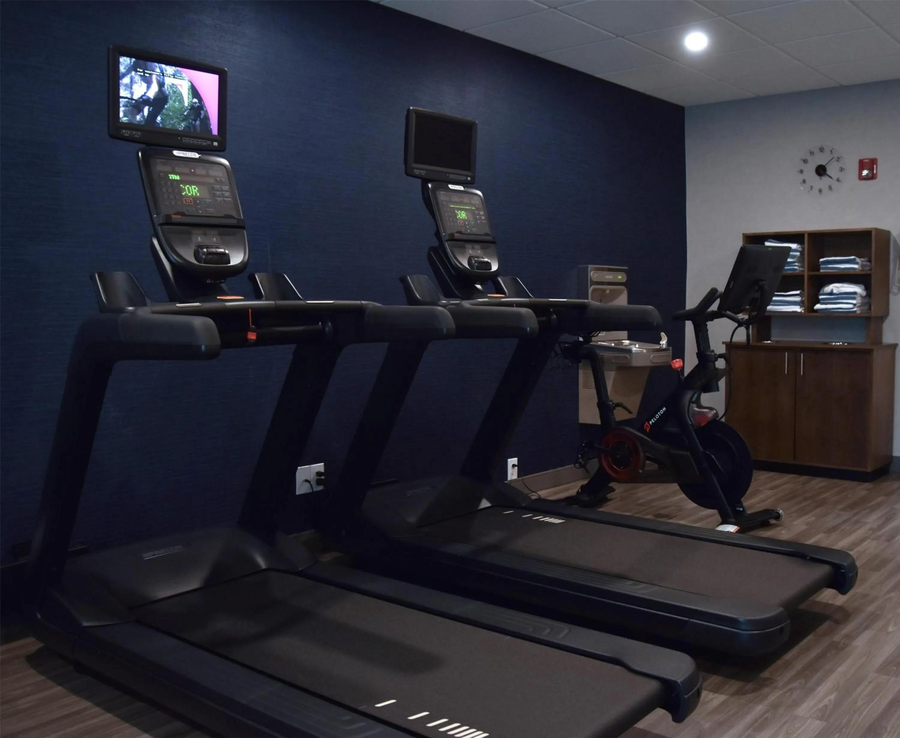 Fitness centre/facilities in Hampton Inn Frankfort