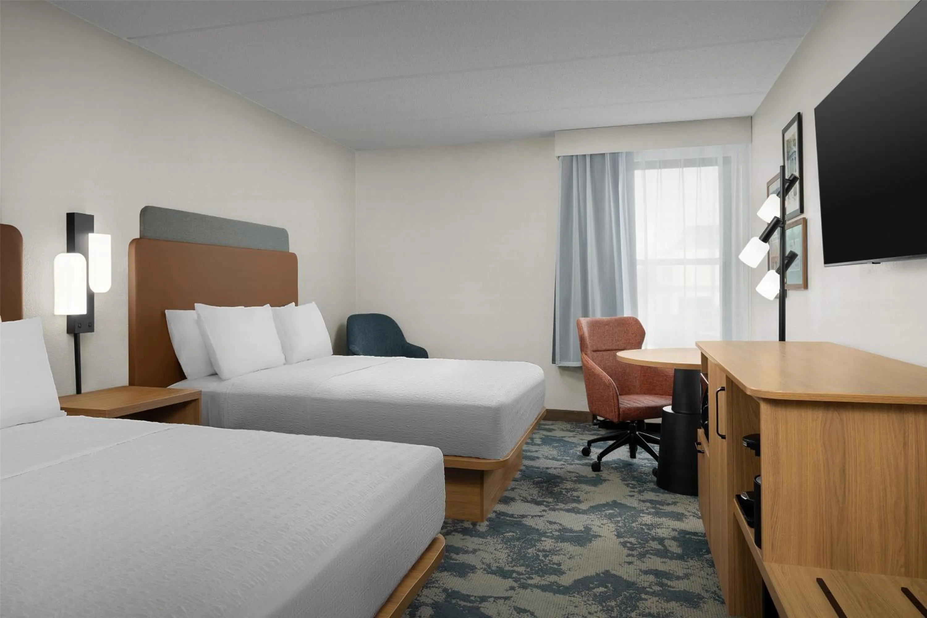 Bed in Hampton Inn Fayetteville Fort Bragg