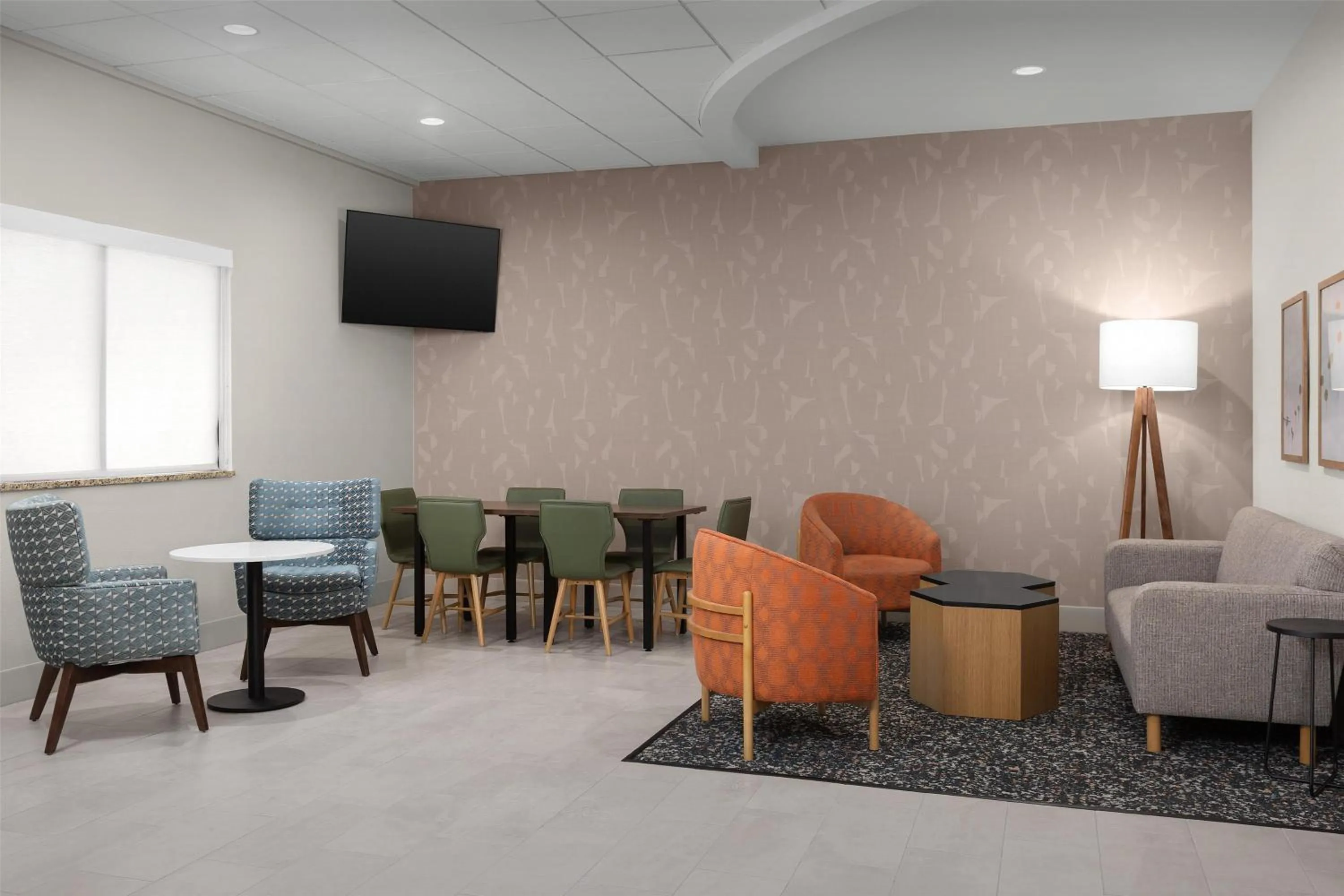 Lobby or reception in Hampton Inn Fayetteville Fort Bragg