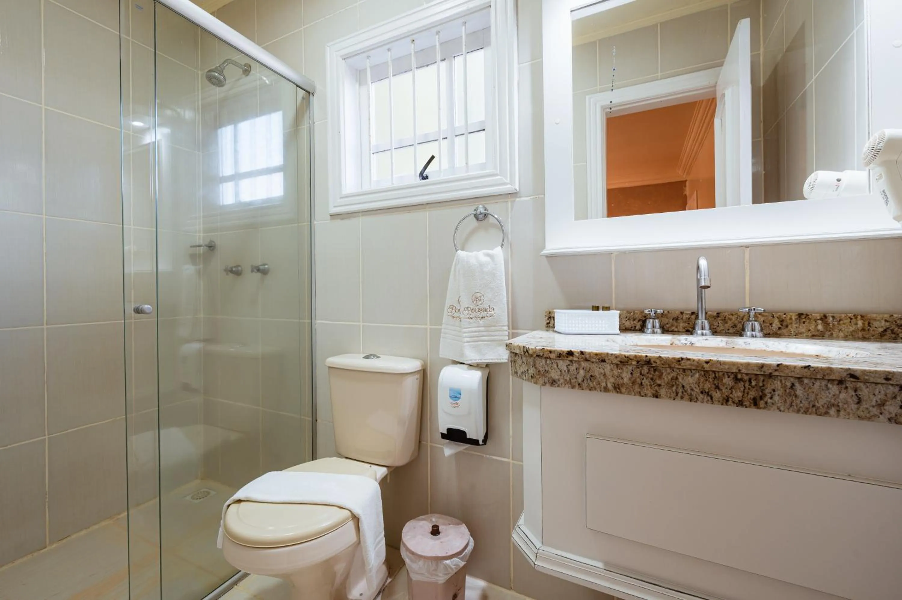 Bathroom in Pousada dos Anjos