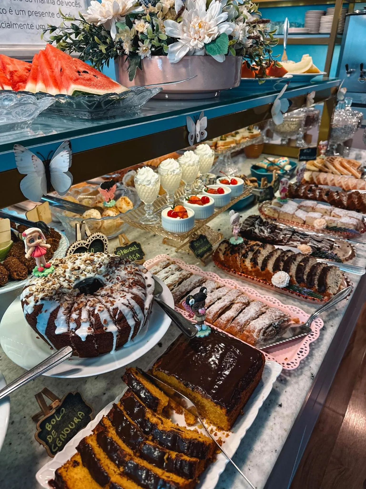 Breakfast in Pousada dos Anjos