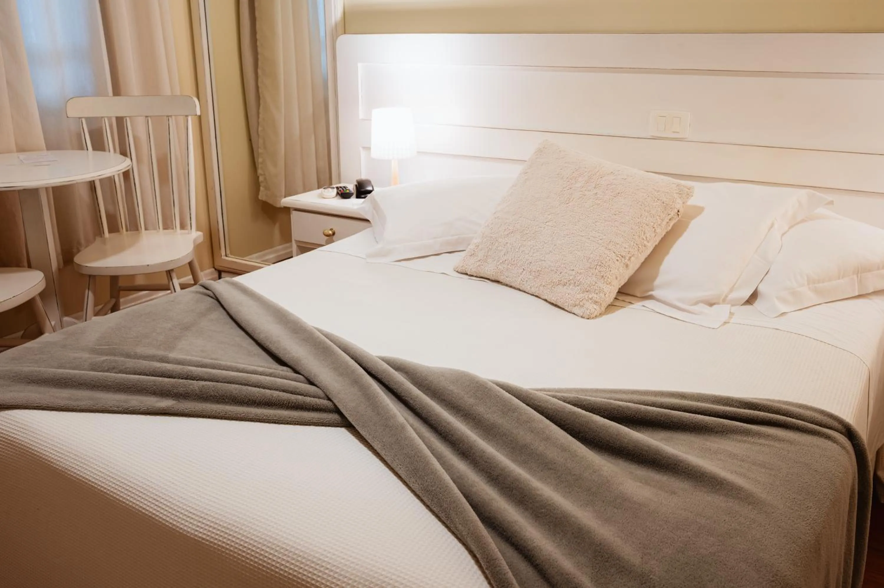 Bed in Pousada dos Anjos