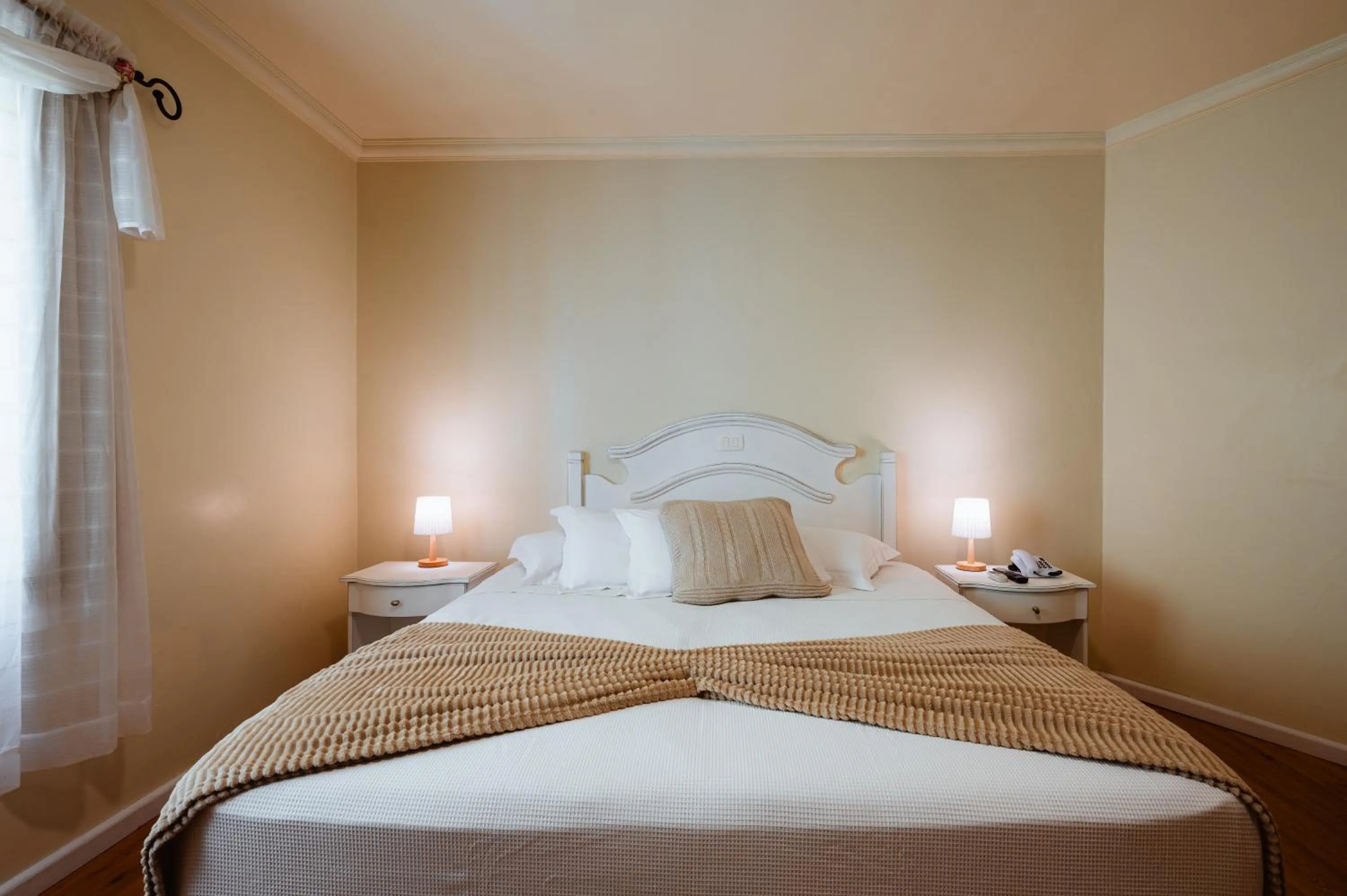 Bed in Pousada dos Anjos