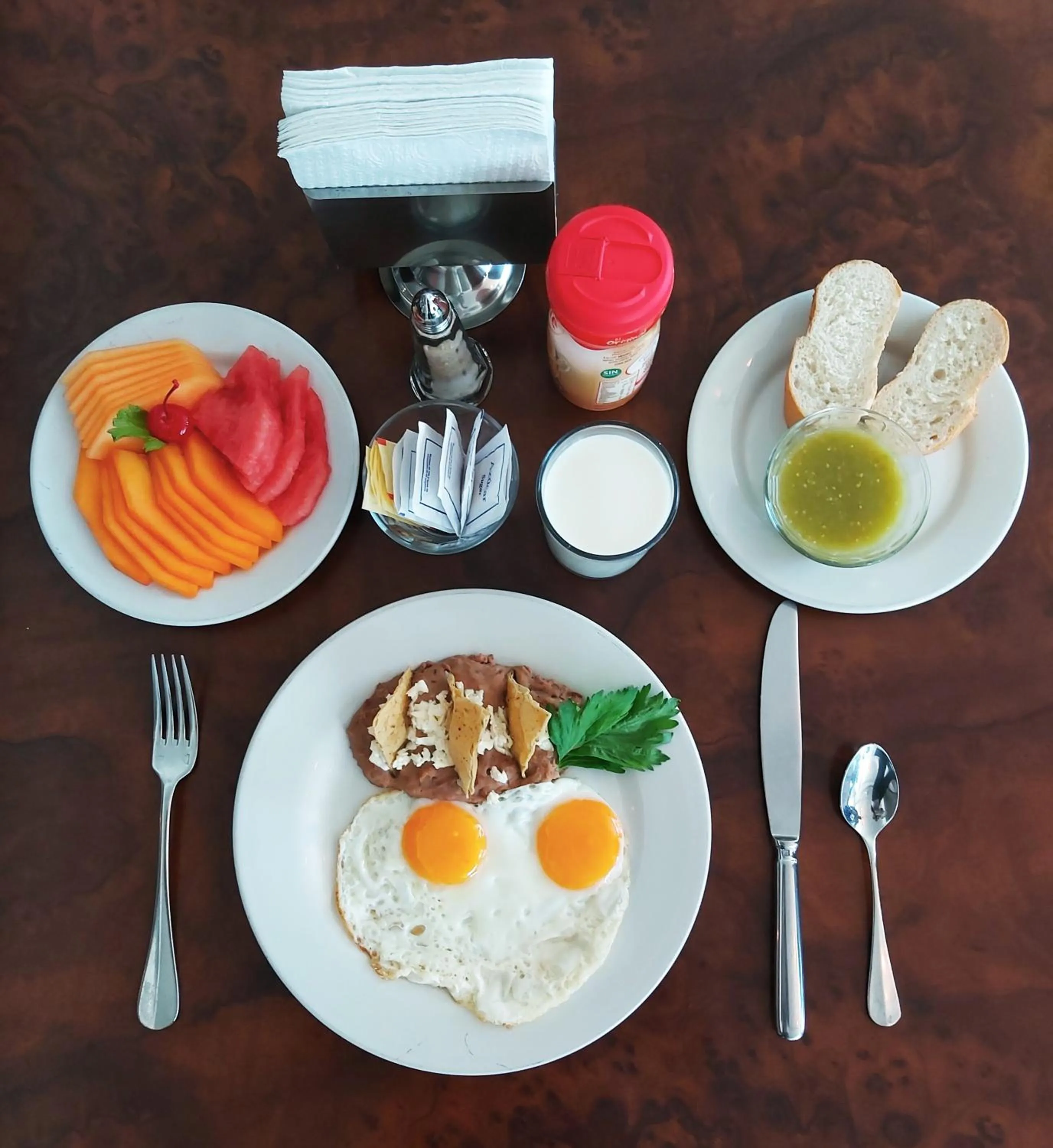 Breakfast in Hi Hotel Impala Queretaro