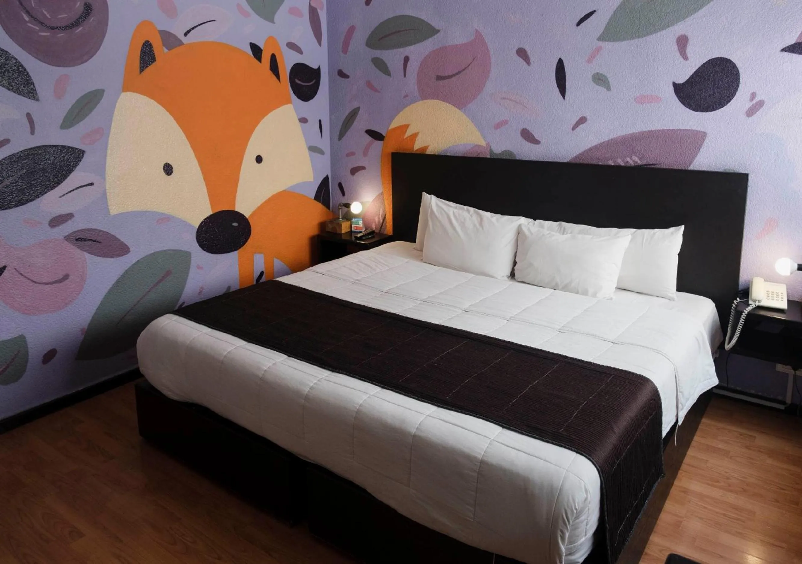 Bed in Hi Hotel Impala Queretaro