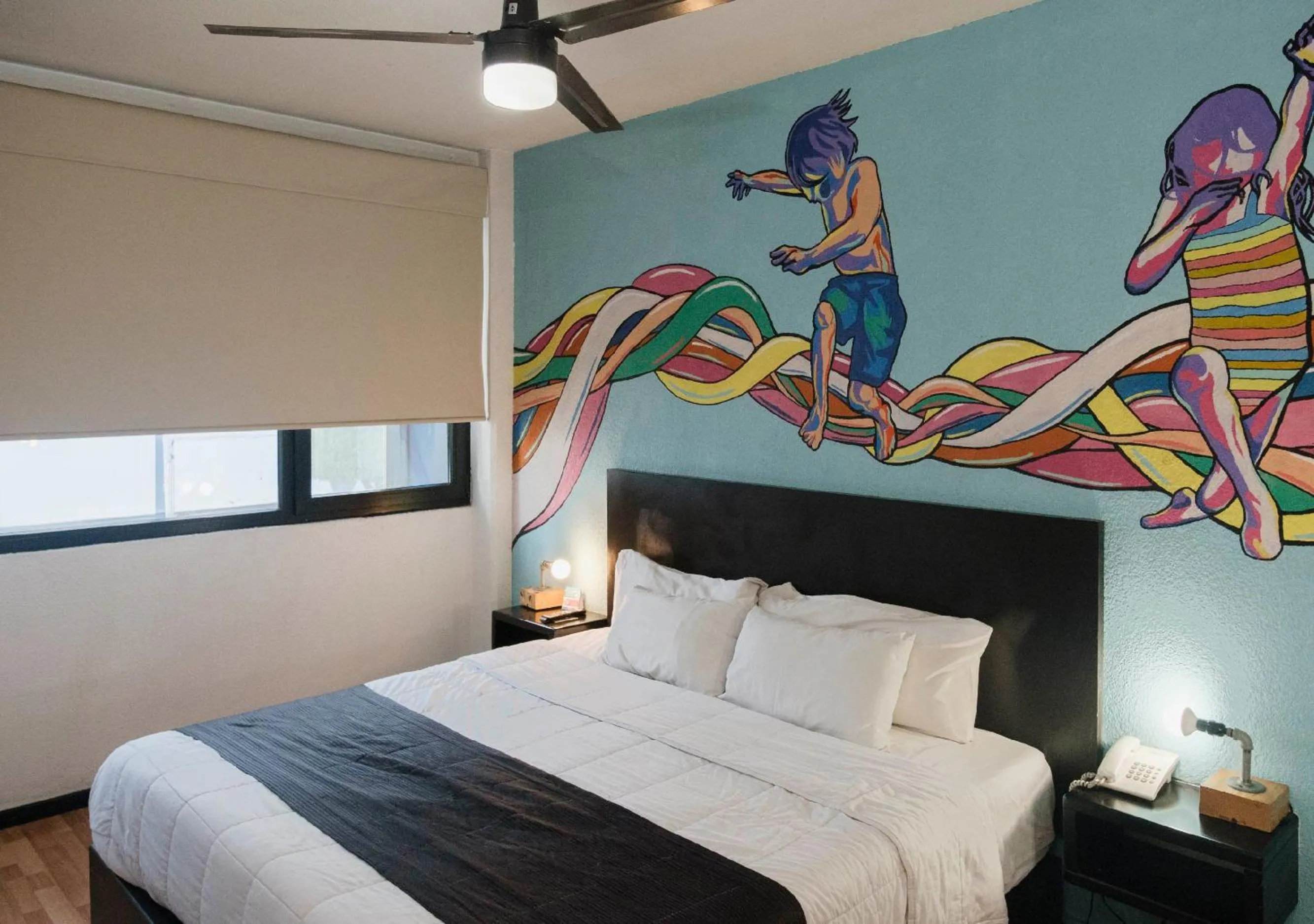 Bed in Hi Hotel Impala Queretaro