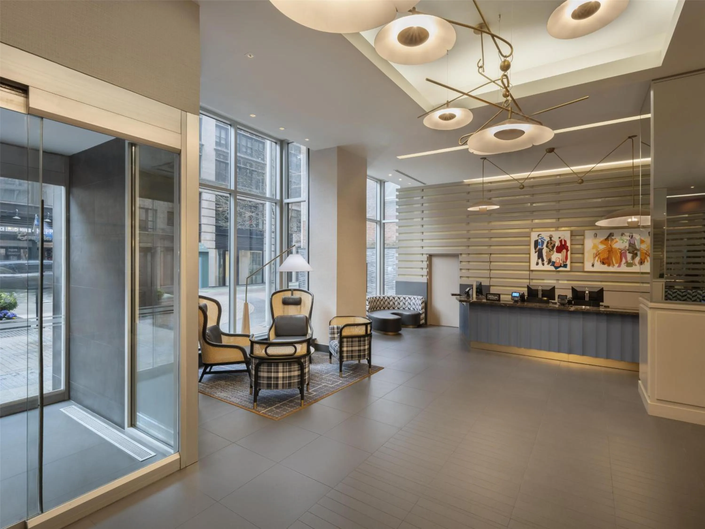 Lobby or reception in Hilton New York Fashion District