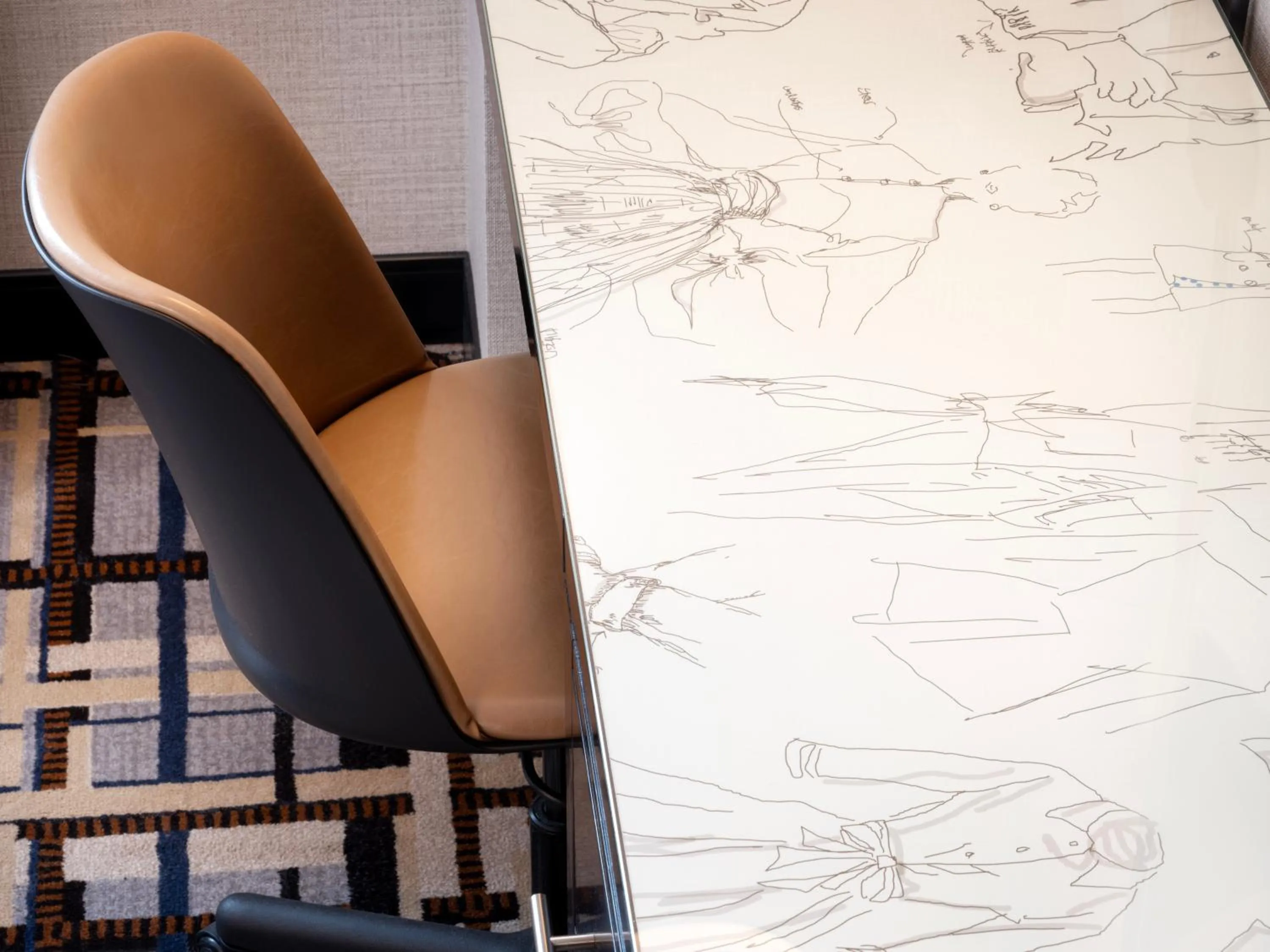 Decorative detail in Hilton New York Fashion District