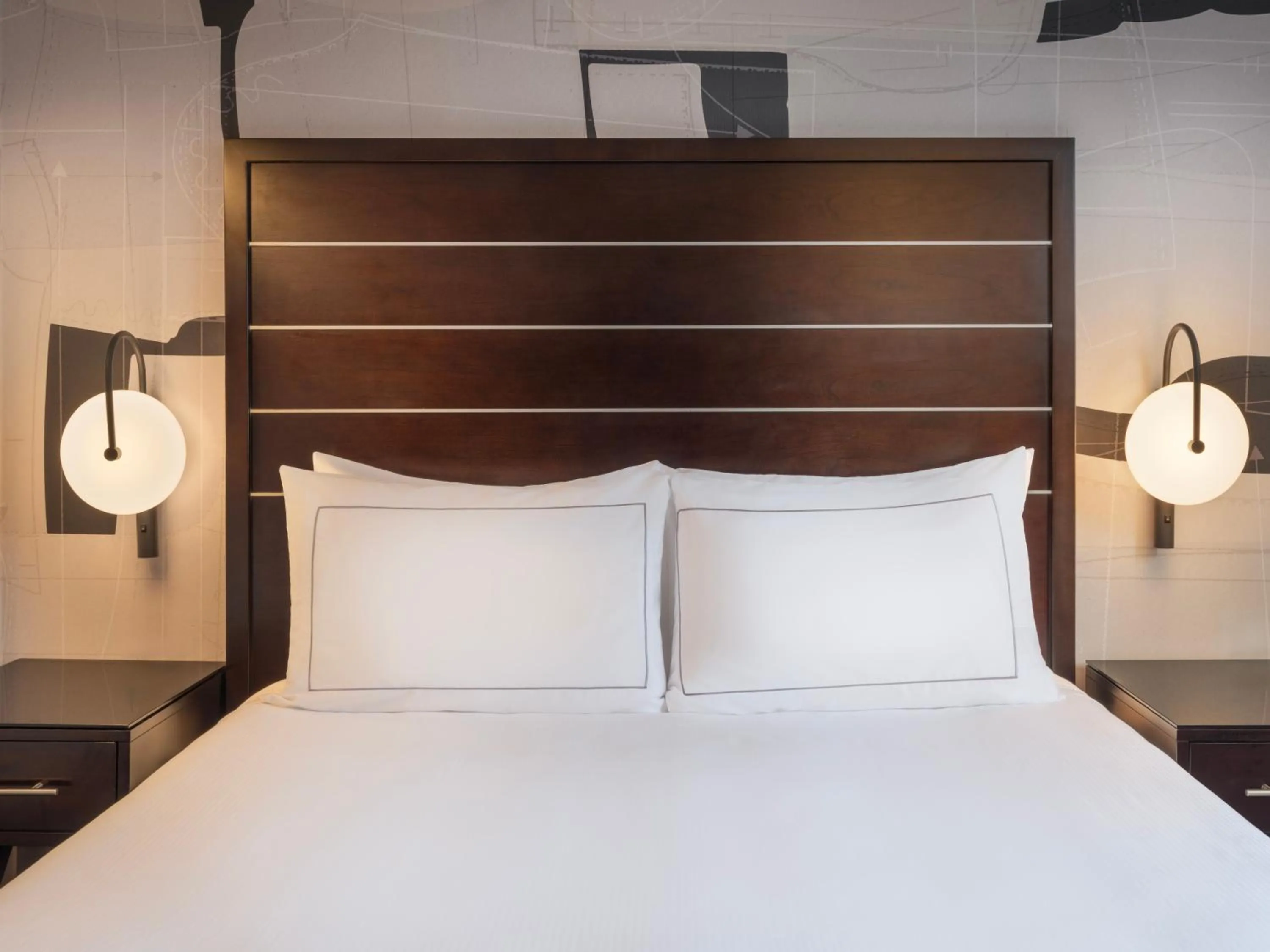 Bed in Hilton New York Fashion District