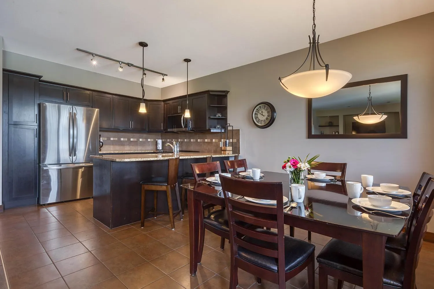 Kitchen or kitchenette in Bighorn Meadows Resort