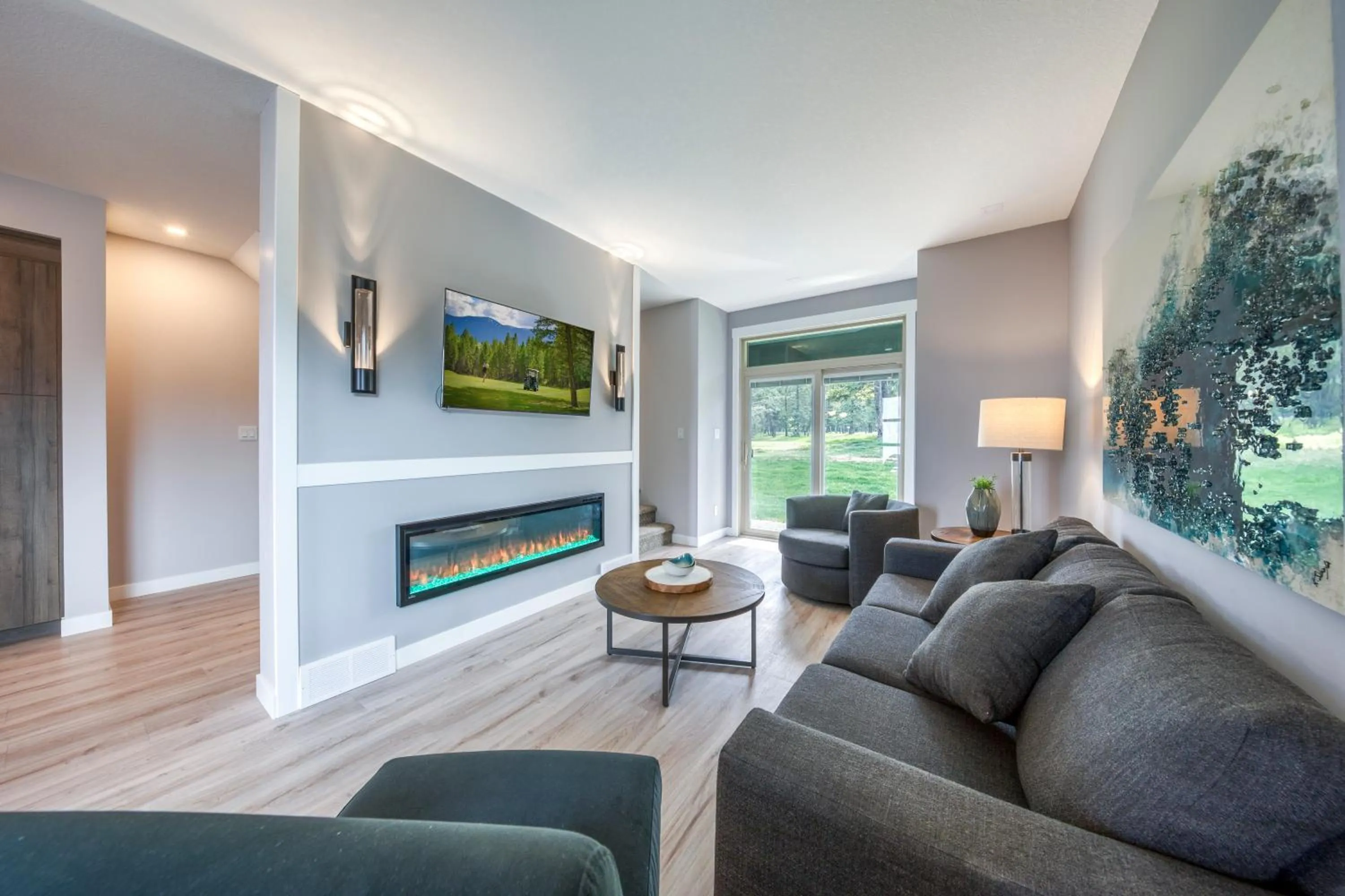 Living room in Bighorn Meadows Resort