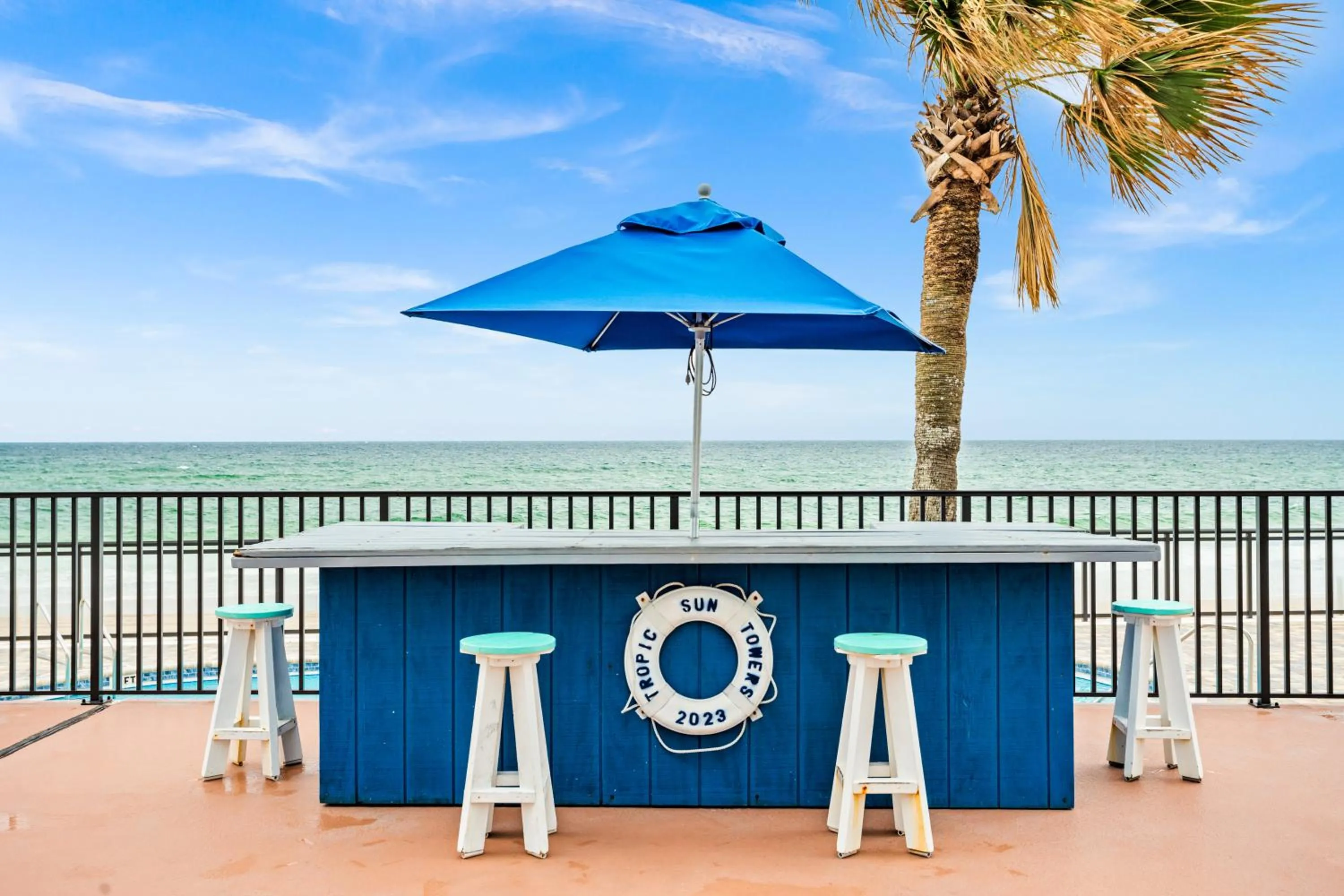 Patio in Tropic Sun Towers