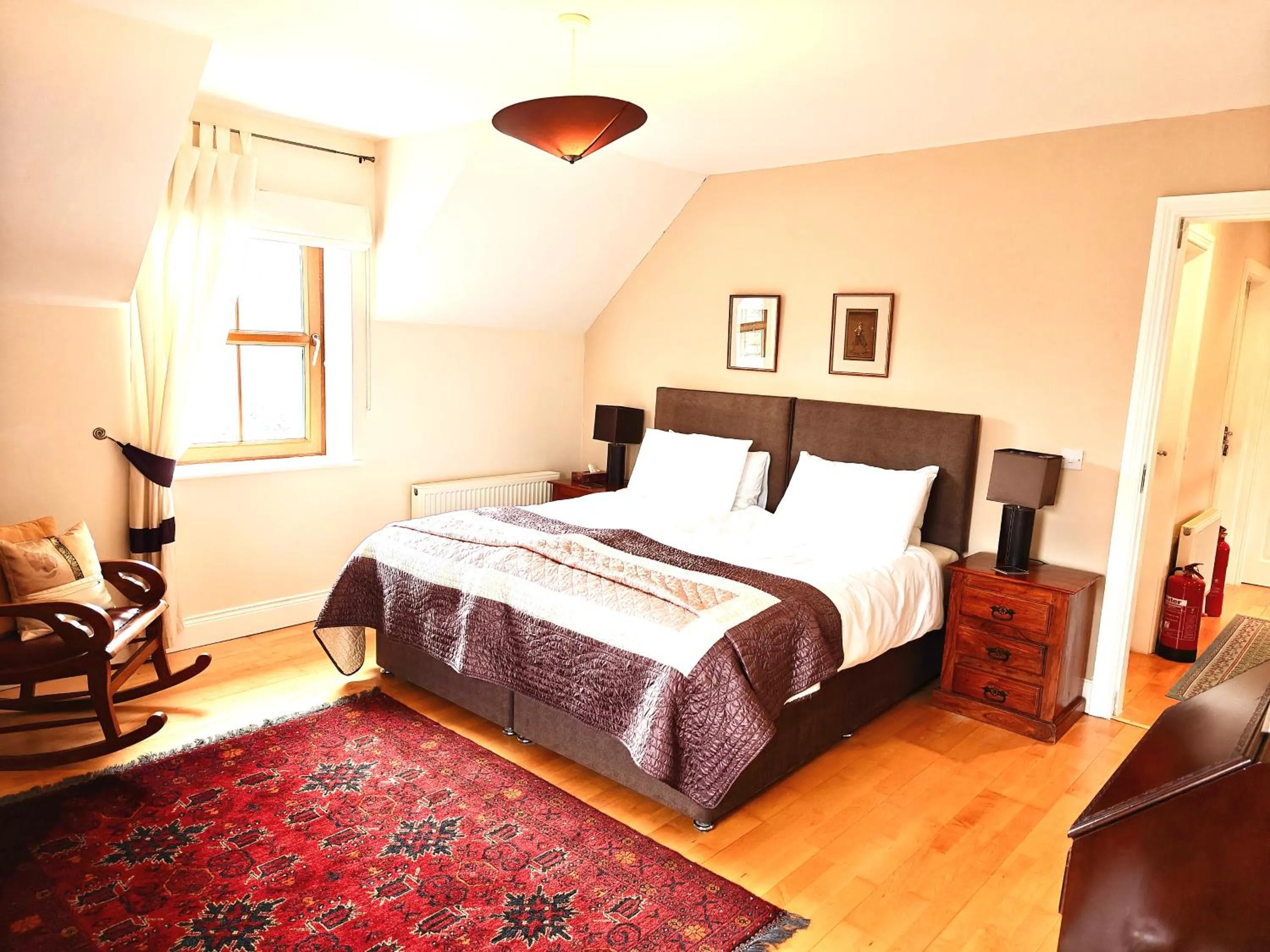 Bed in Álaind Lodges, Sneem