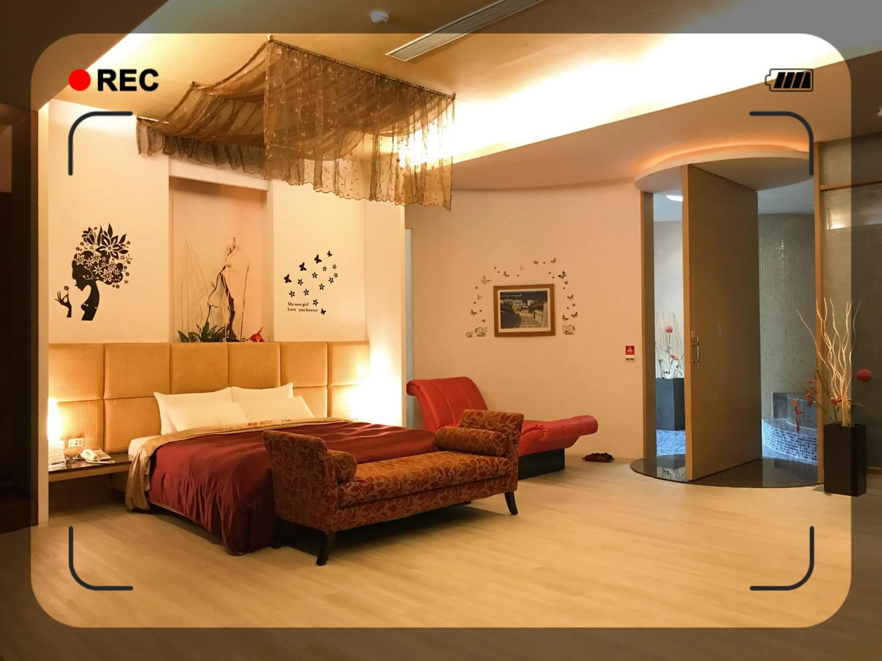 Bedroom in Hiye Fashion Motel