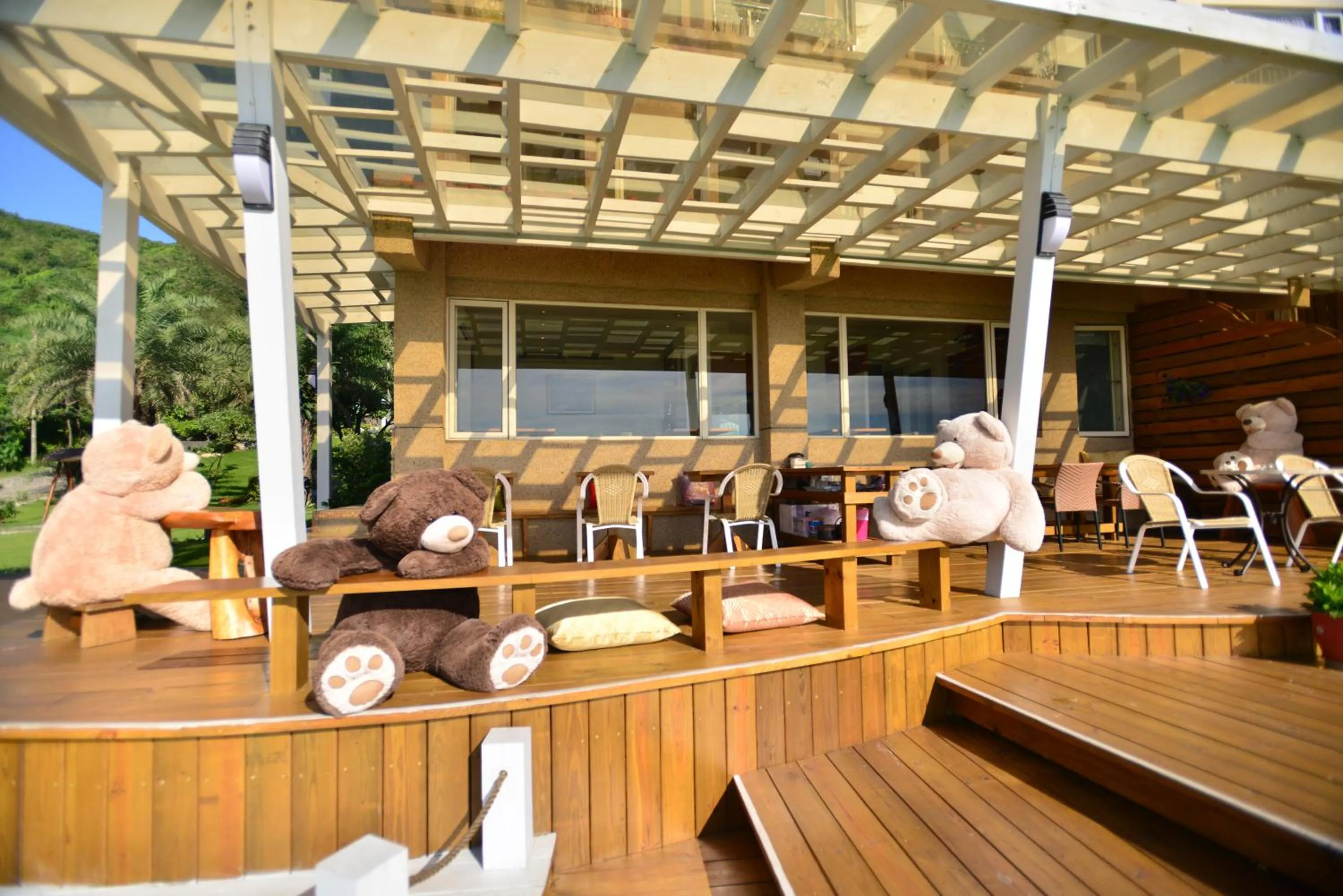 Balcony/Terrace in Hai Yue Homestay