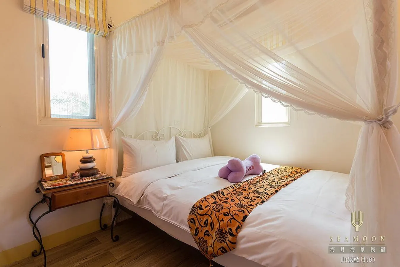 Bed in Hai Yue Homestay