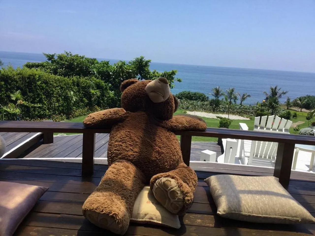 Balcony/Terrace in Hai Yue Homestay