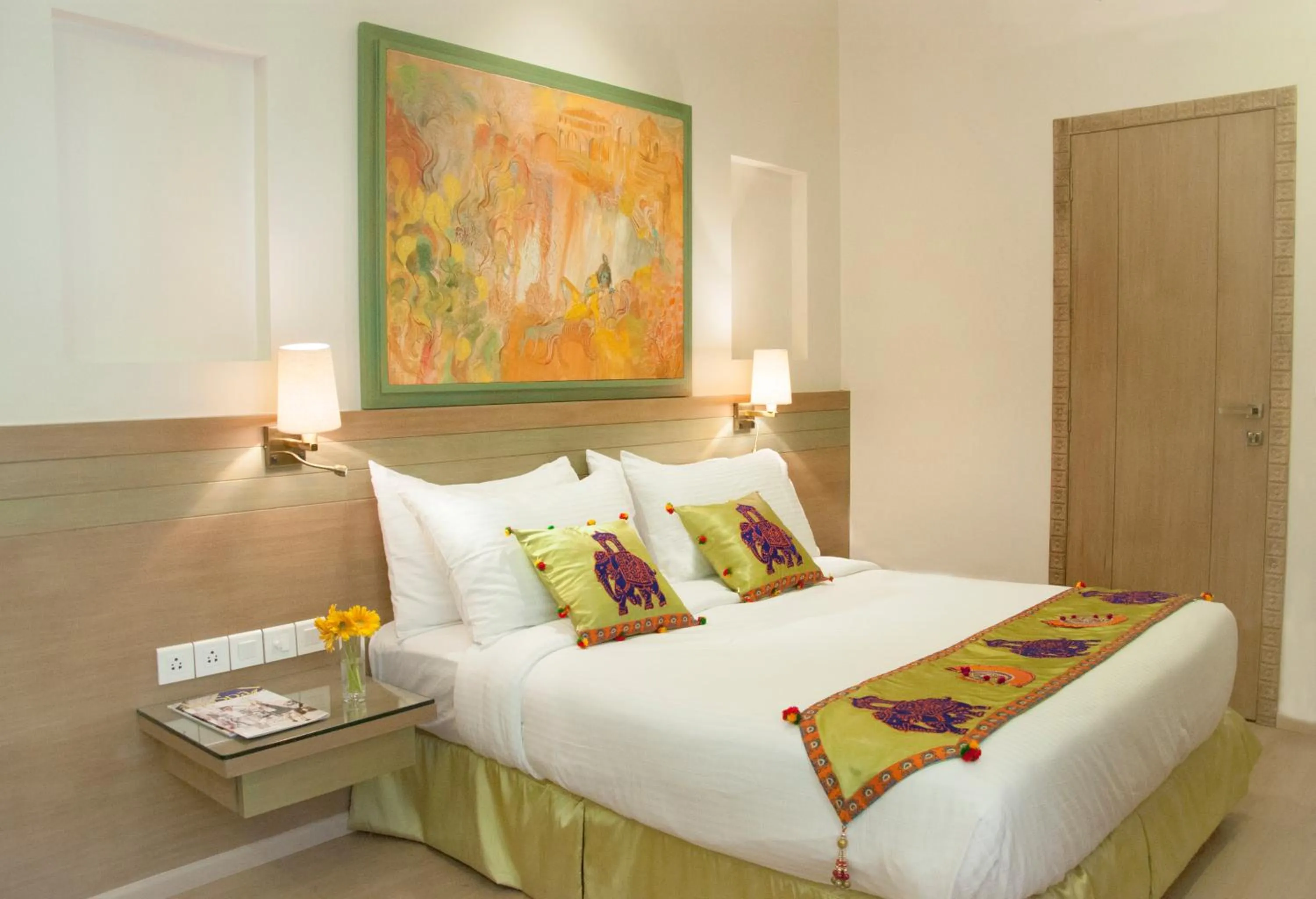 Bed in Le Sutra Hotel, Khar, Mumbai