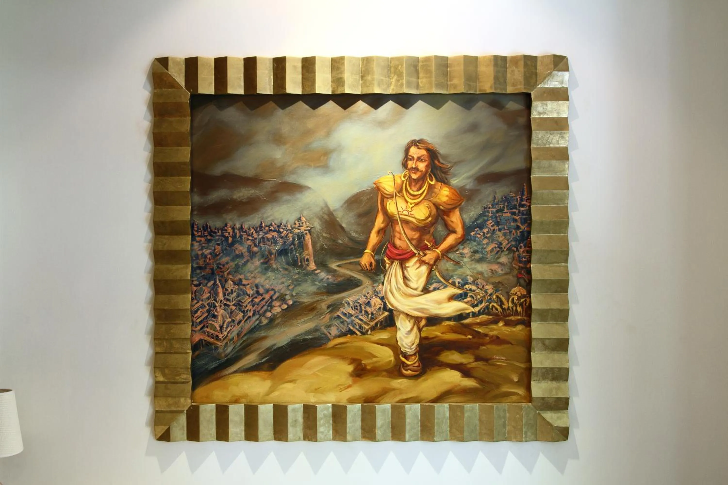 Decorative detail in Le Sutra Hotel, Khar, Mumbai