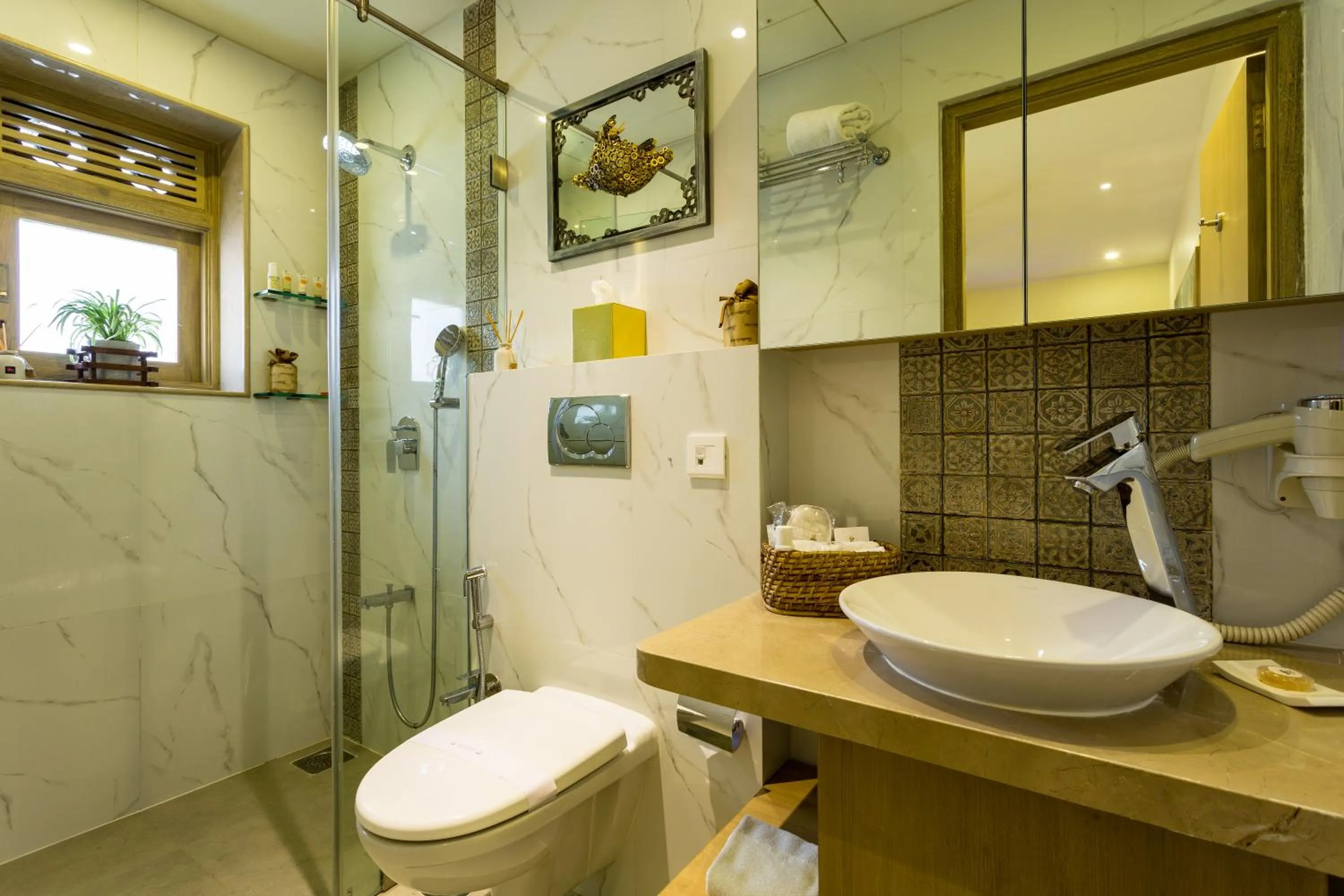 Bathroom in Le Sutra Hotel, Khar, Mumbai