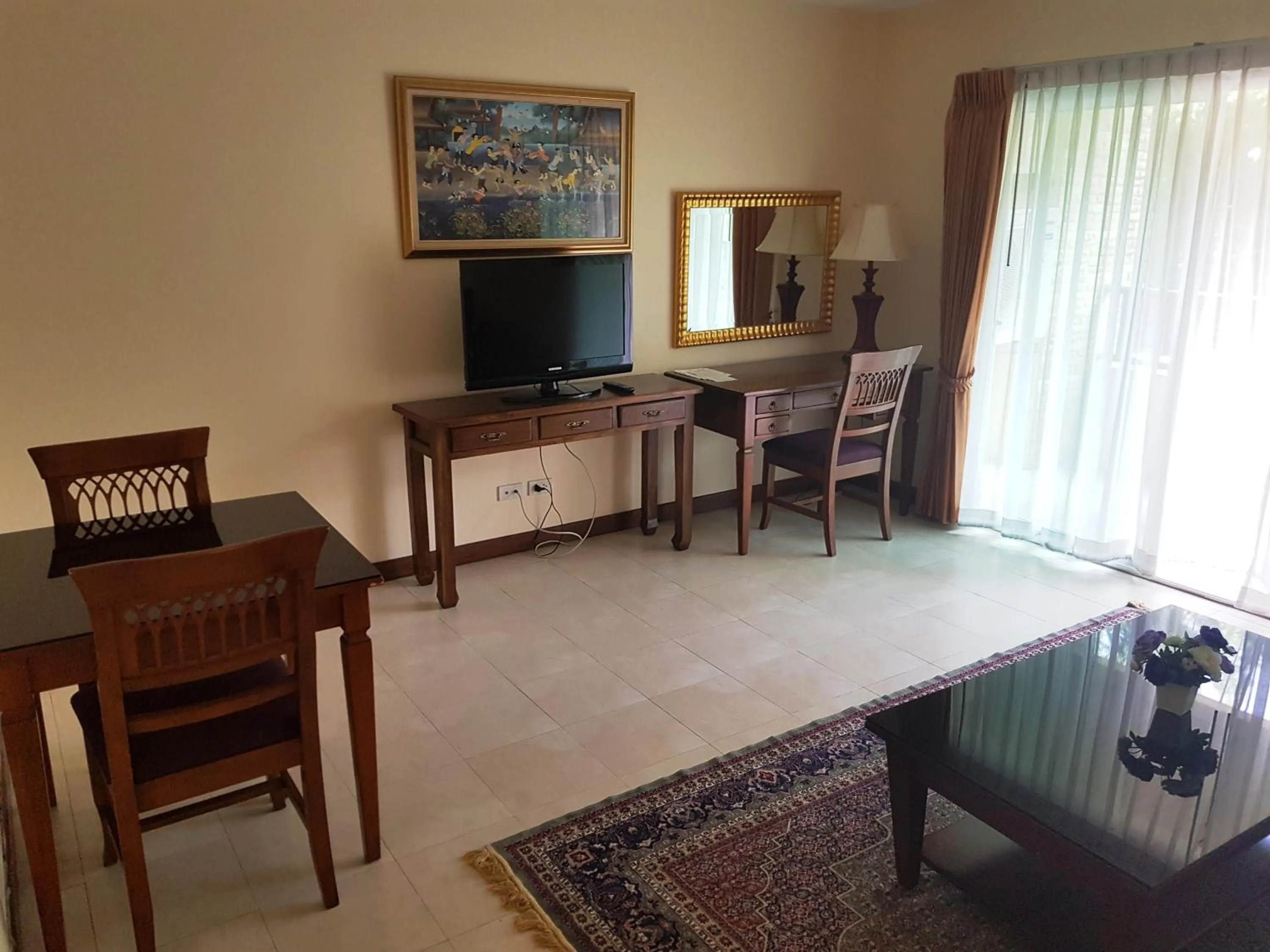 Living room in Jomtien Beach Residence