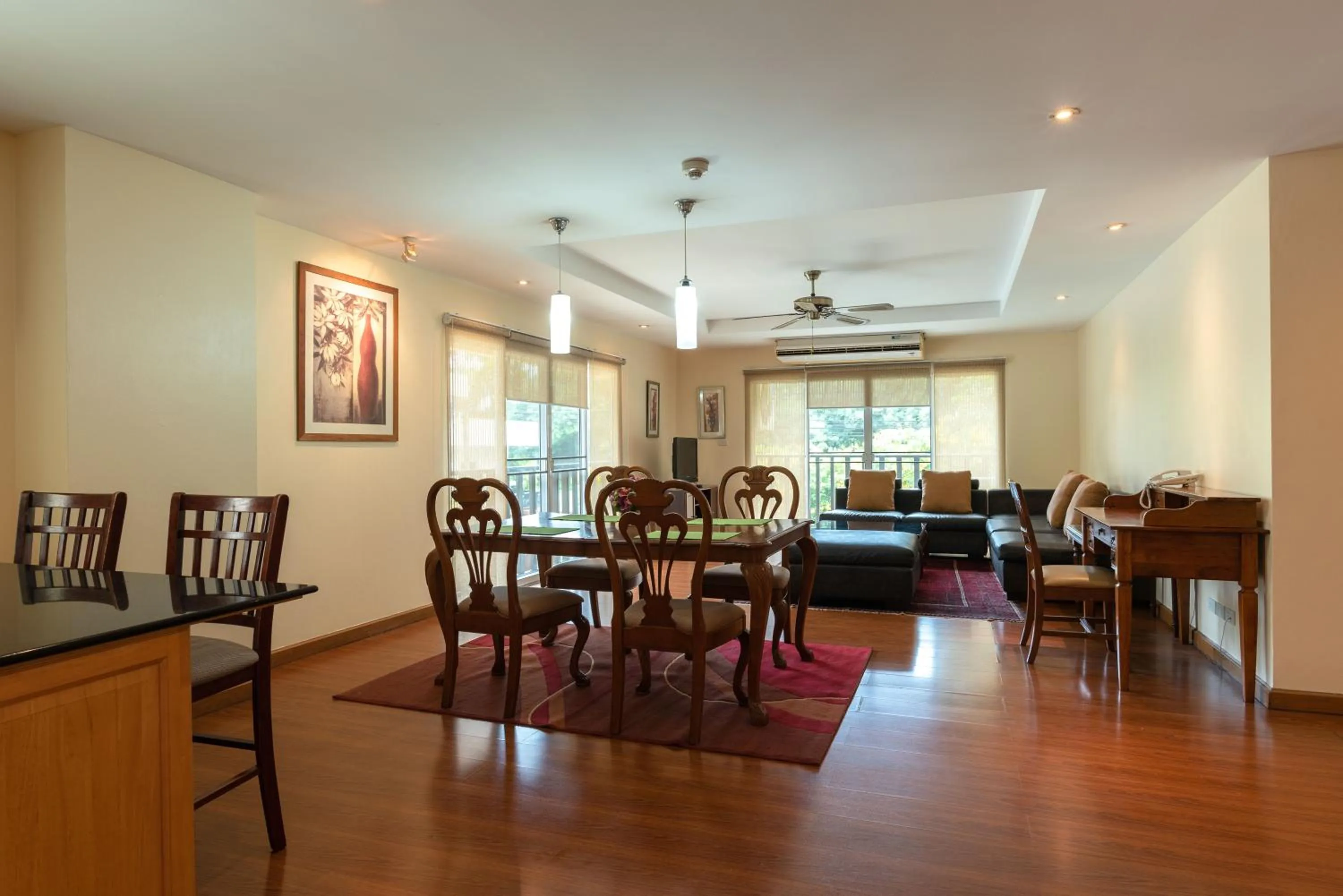 Living room in Jomtien Beach Residence