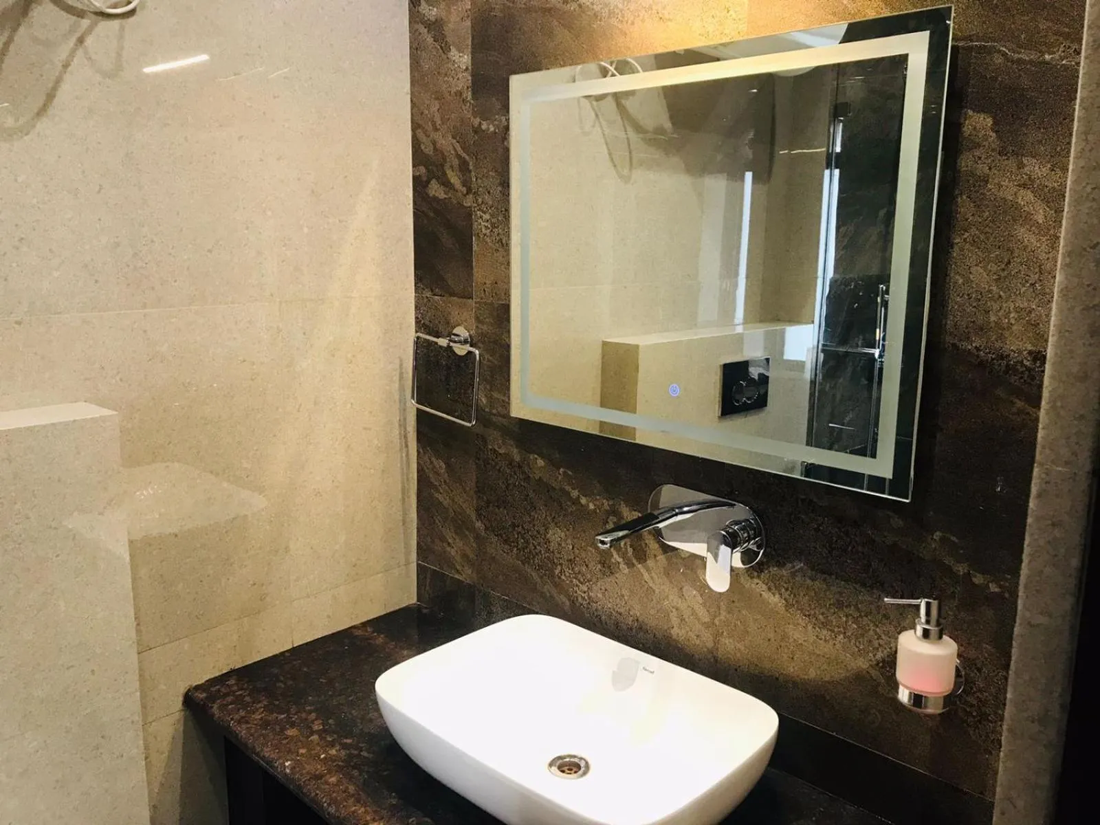 Bathroom in Pallavi International