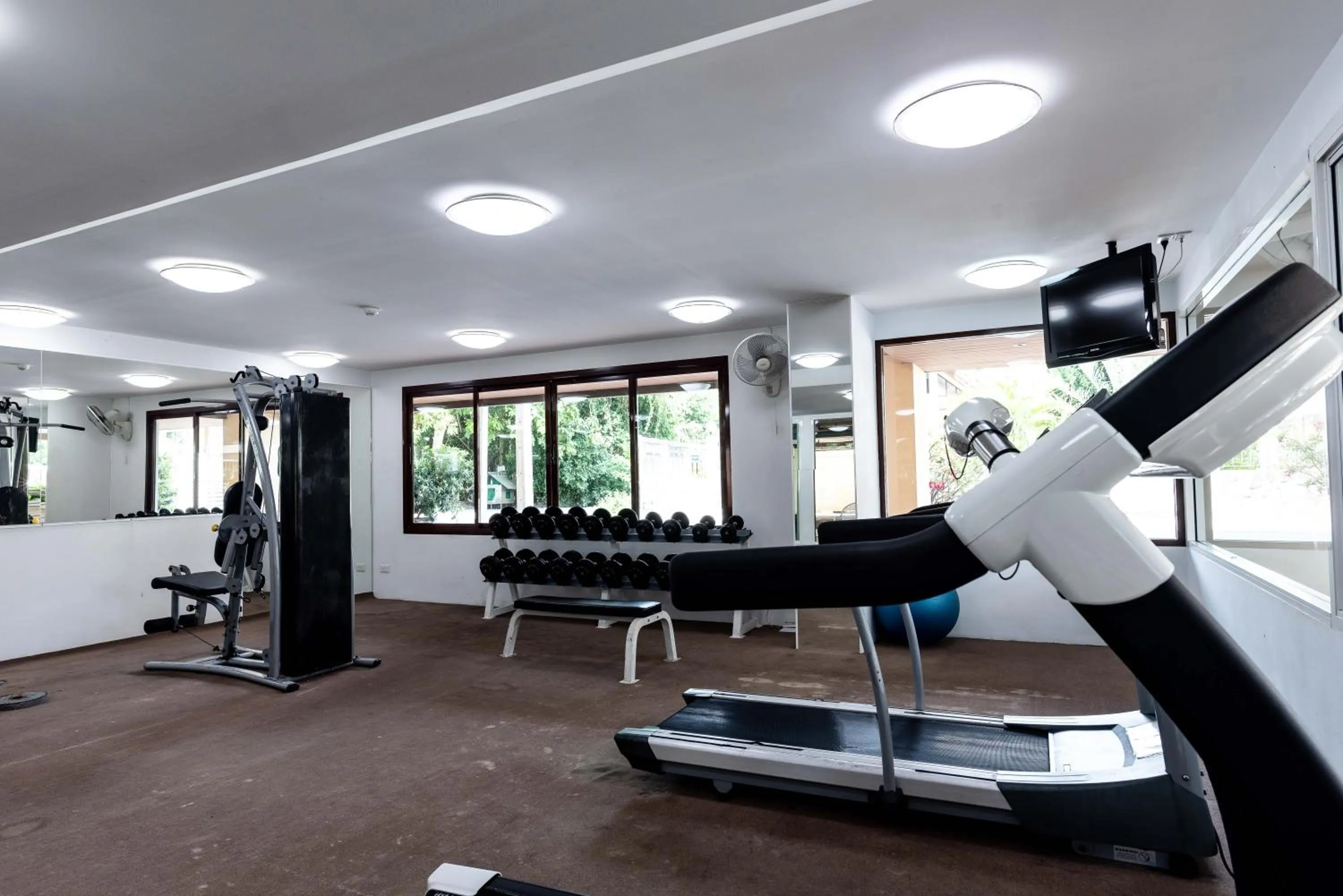 Fitness centre/facilities in Jomtien Beach Penthouses