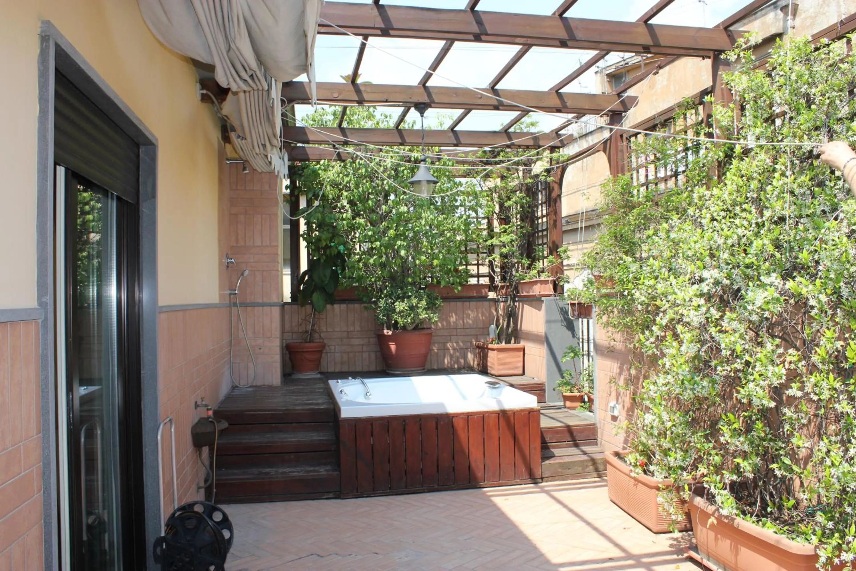 Balcony/Terrace in Hotel Suite Ares