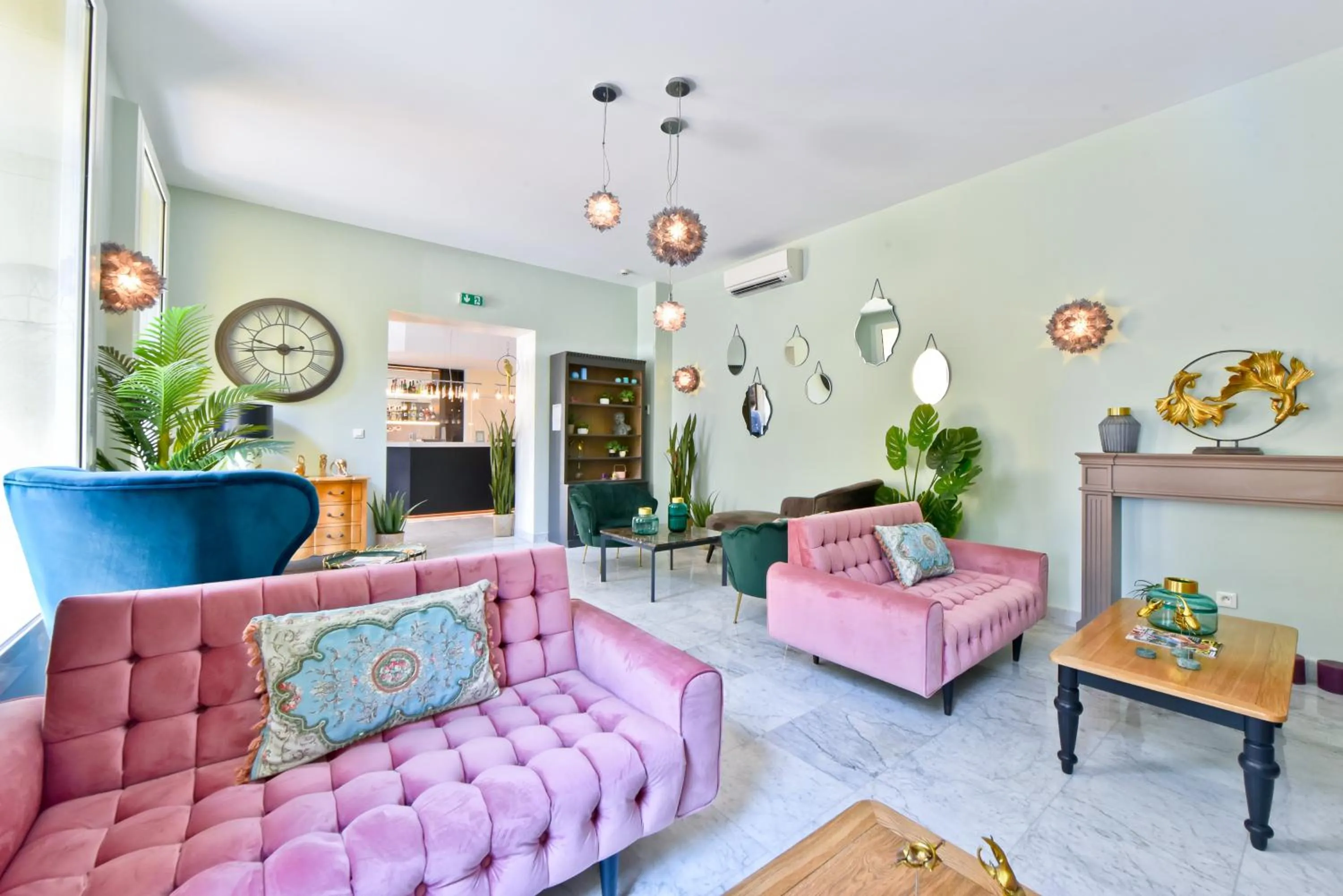 Living room in Hotel La Villa Nice Promenade