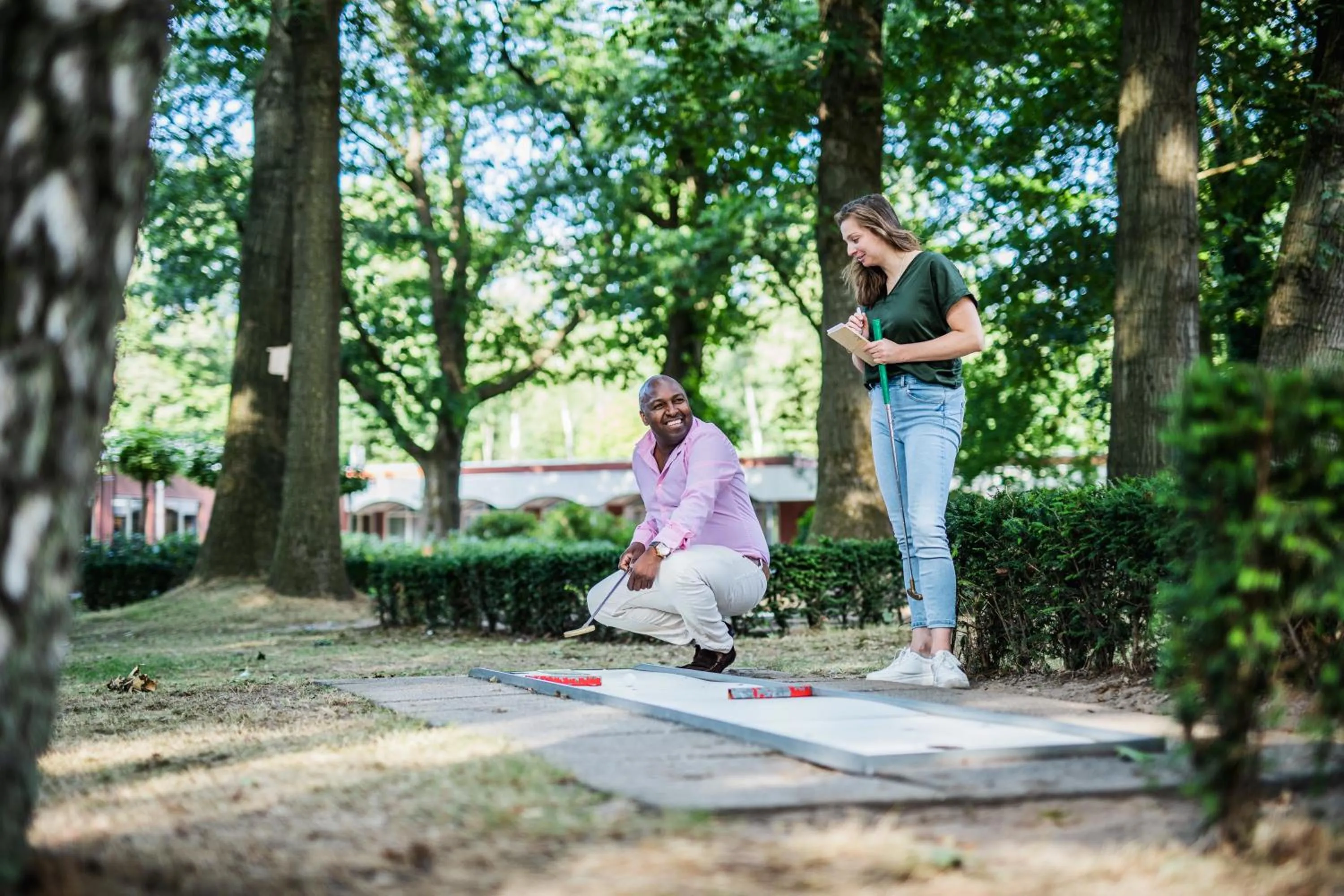 Minigolf in 50|50 Hotel Belmont