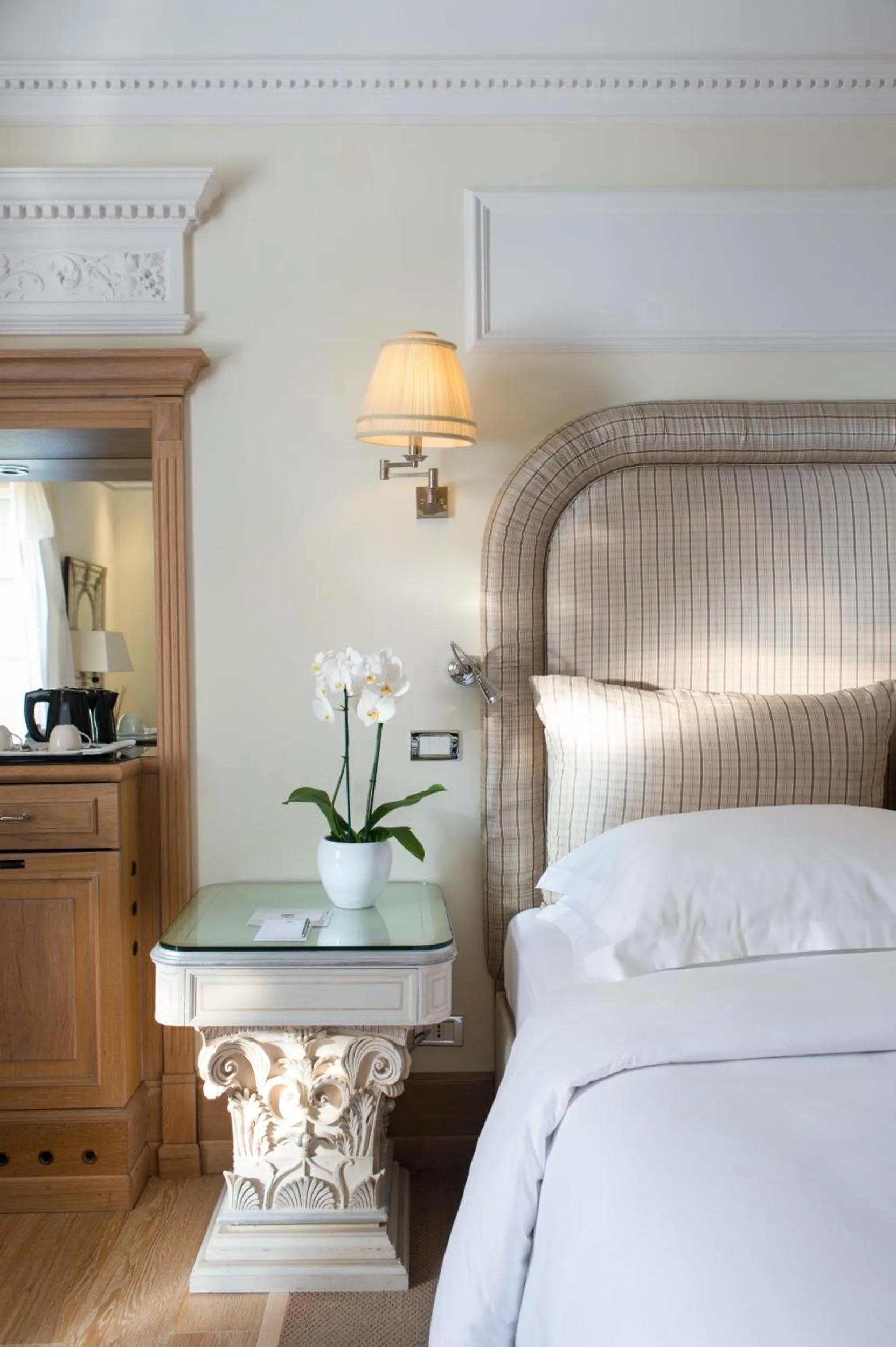 Decorative detail, Bed in Il Palazzetto