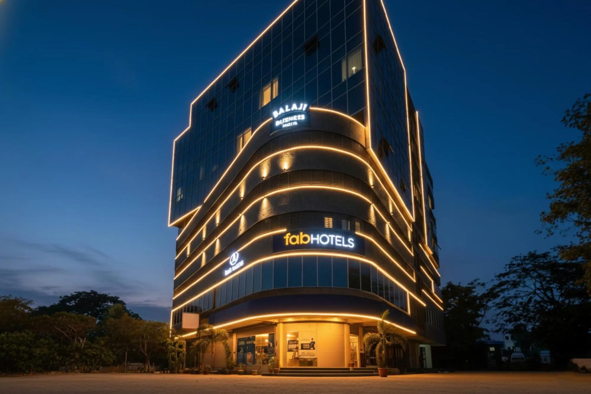 Property building in FabHotel Admiral - Nr Mumbai International Airport