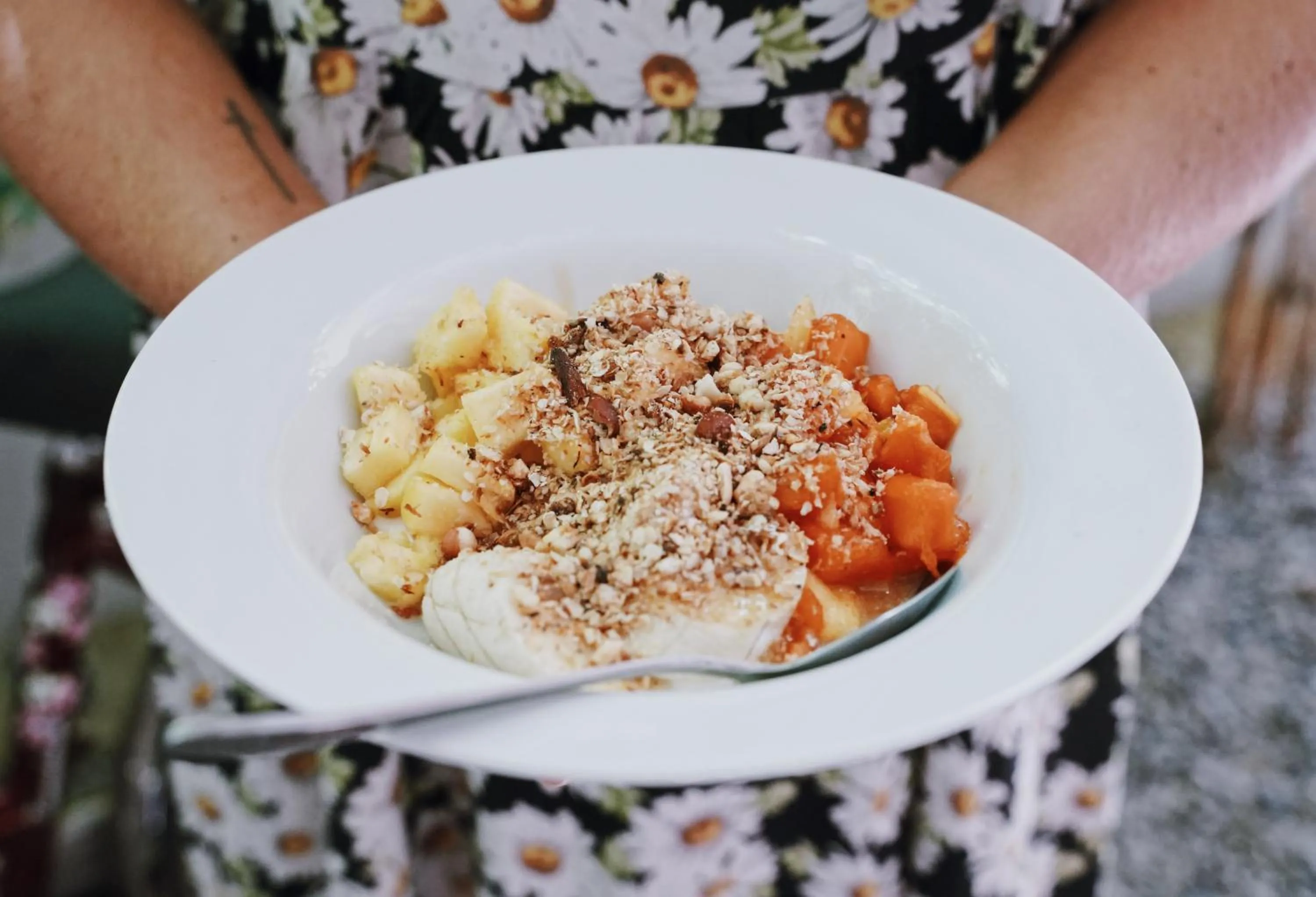 Continental breakfast in The Nuga House