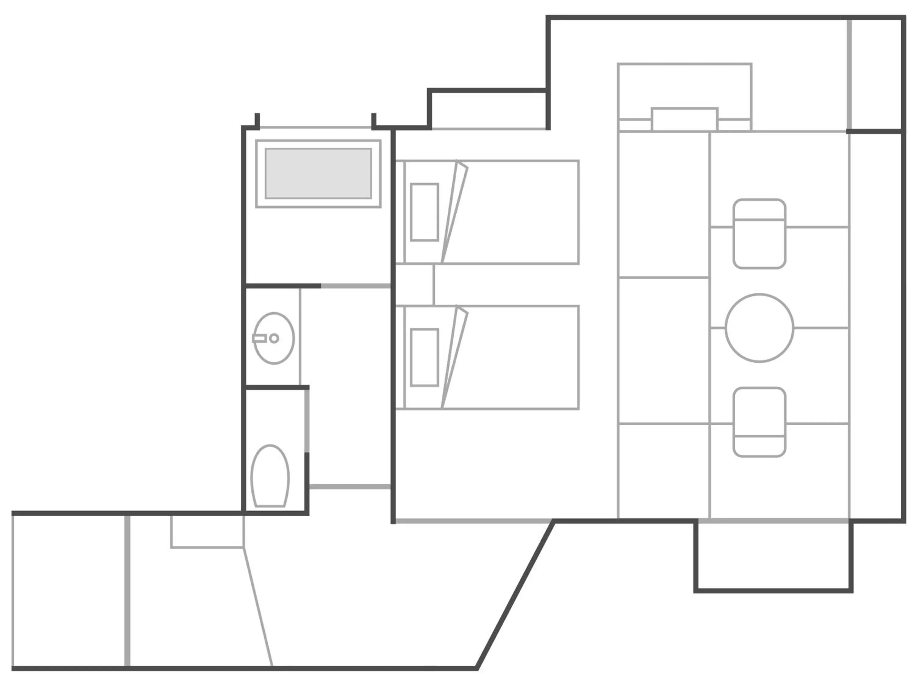 Photo of the whole room in Kyousen