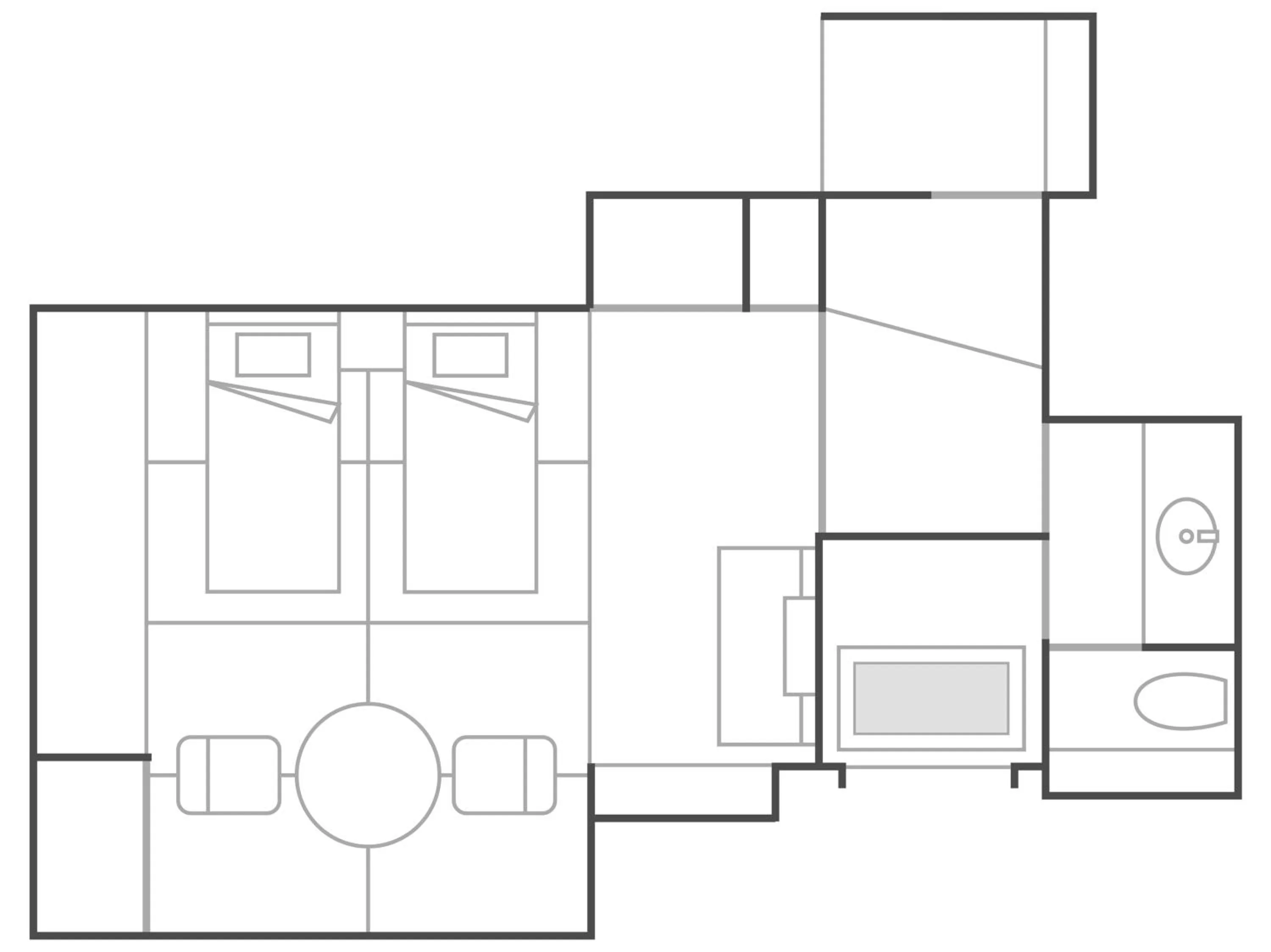 Photo of the whole room in Kyousen