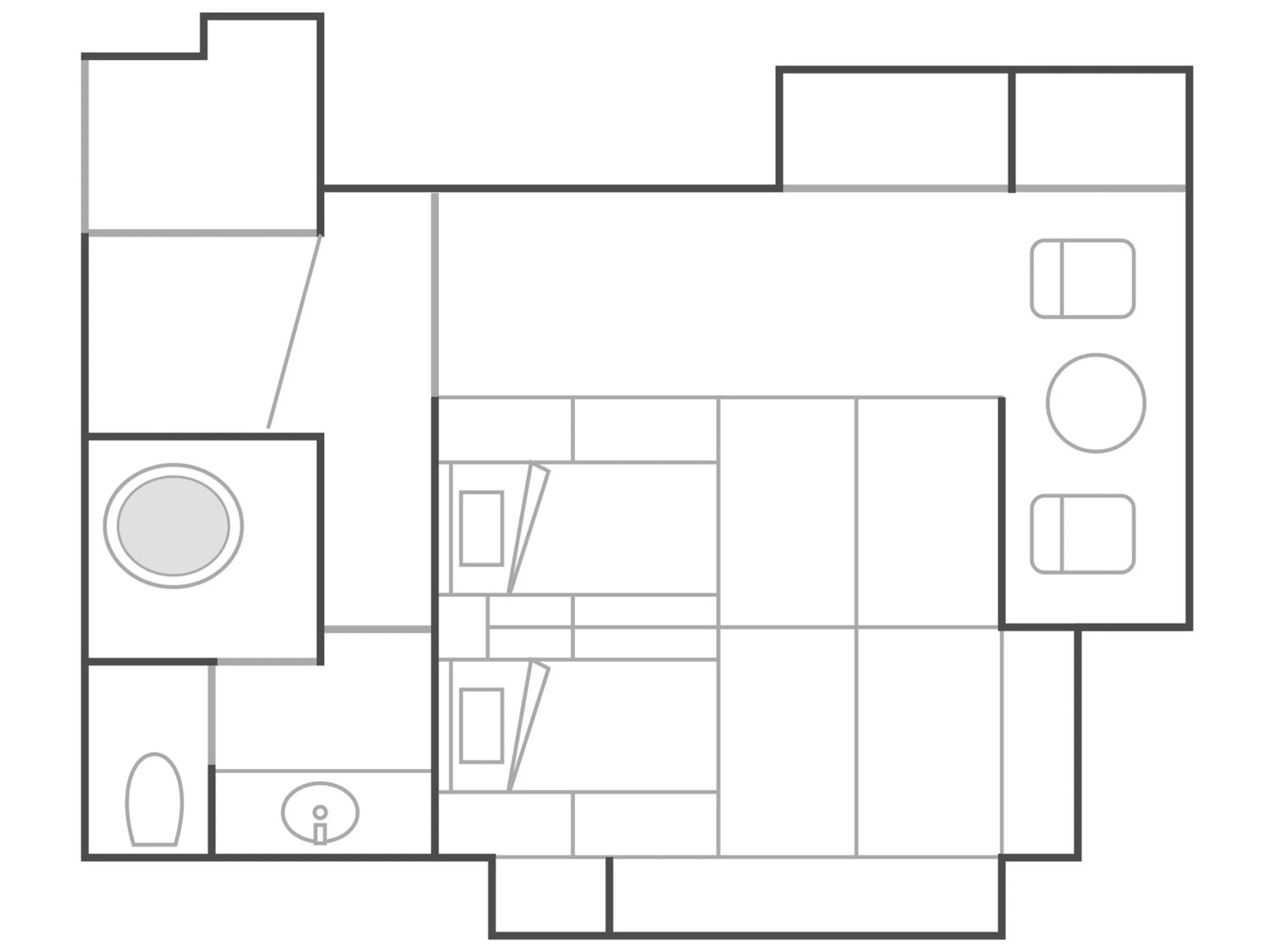 Photo of the whole room in Kyousen