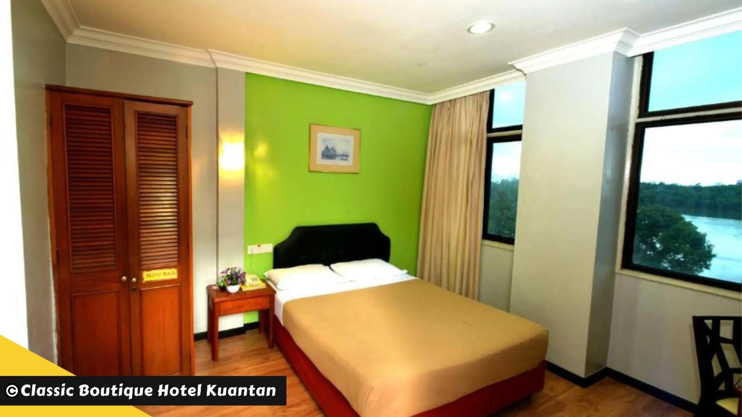 Bed in Classic Boutique Hotel Kuantan