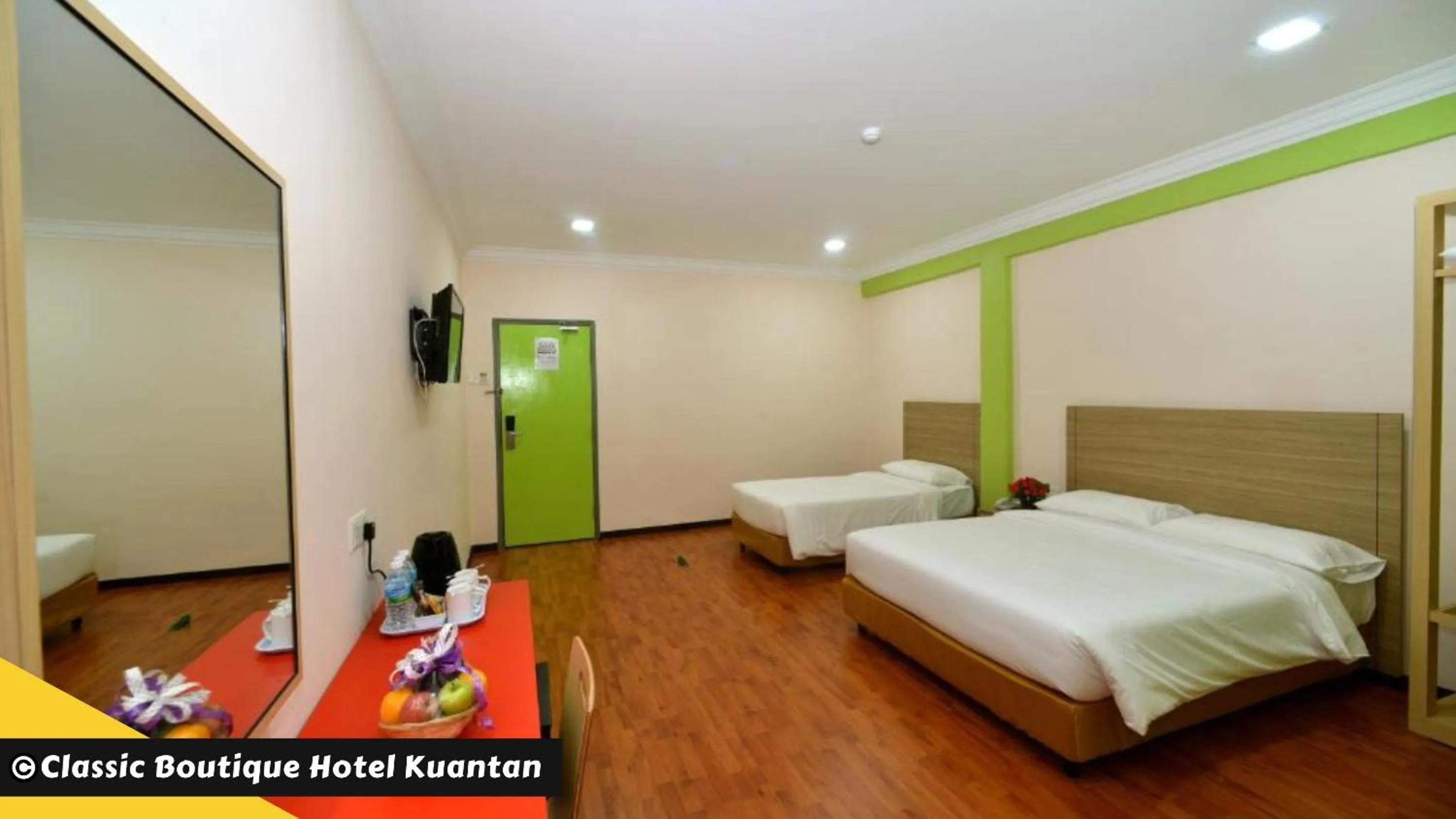 Bed in Classic Boutique Hotel Kuantan