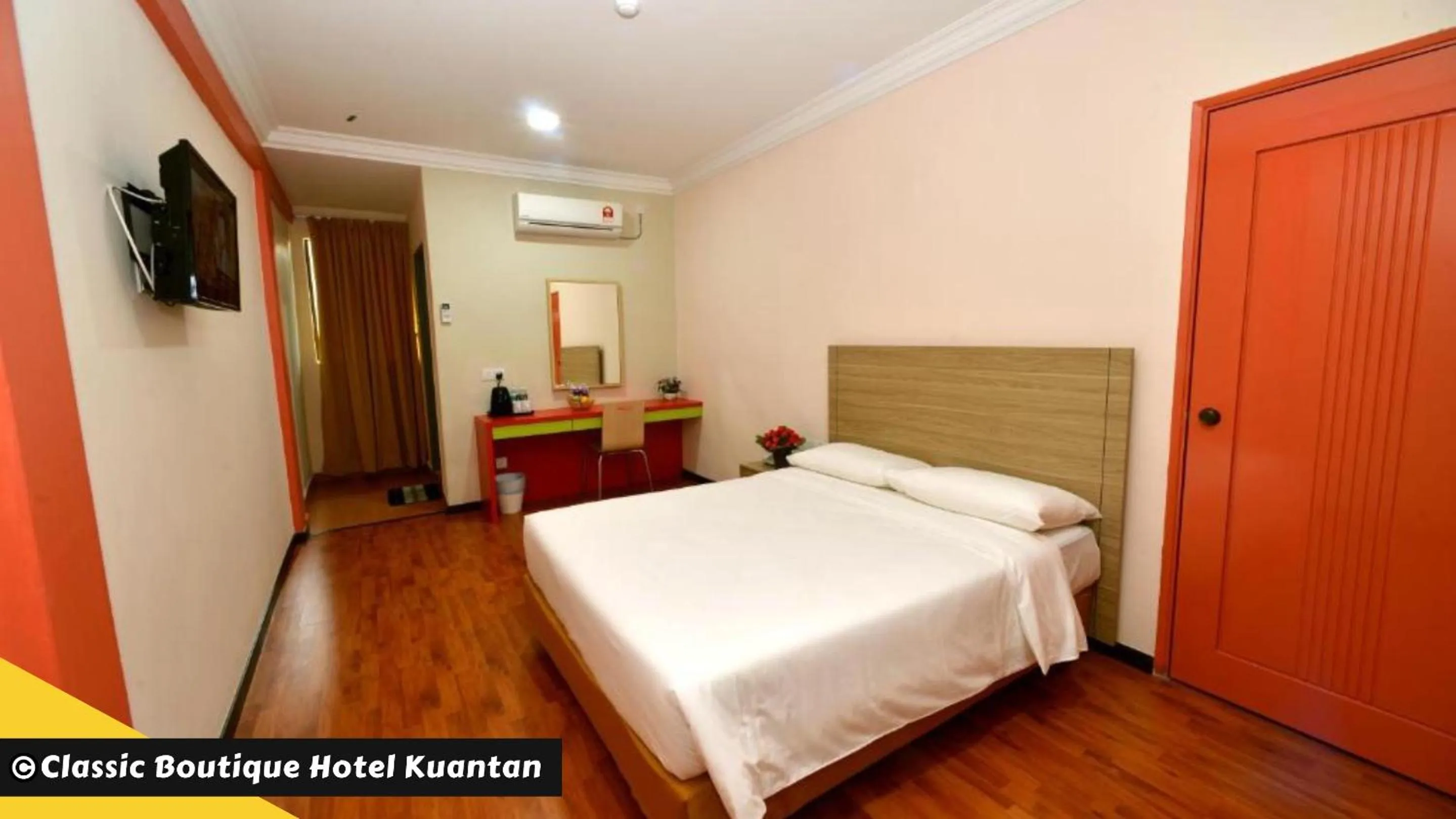 Bed in Classic Boutique Hotel Kuantan