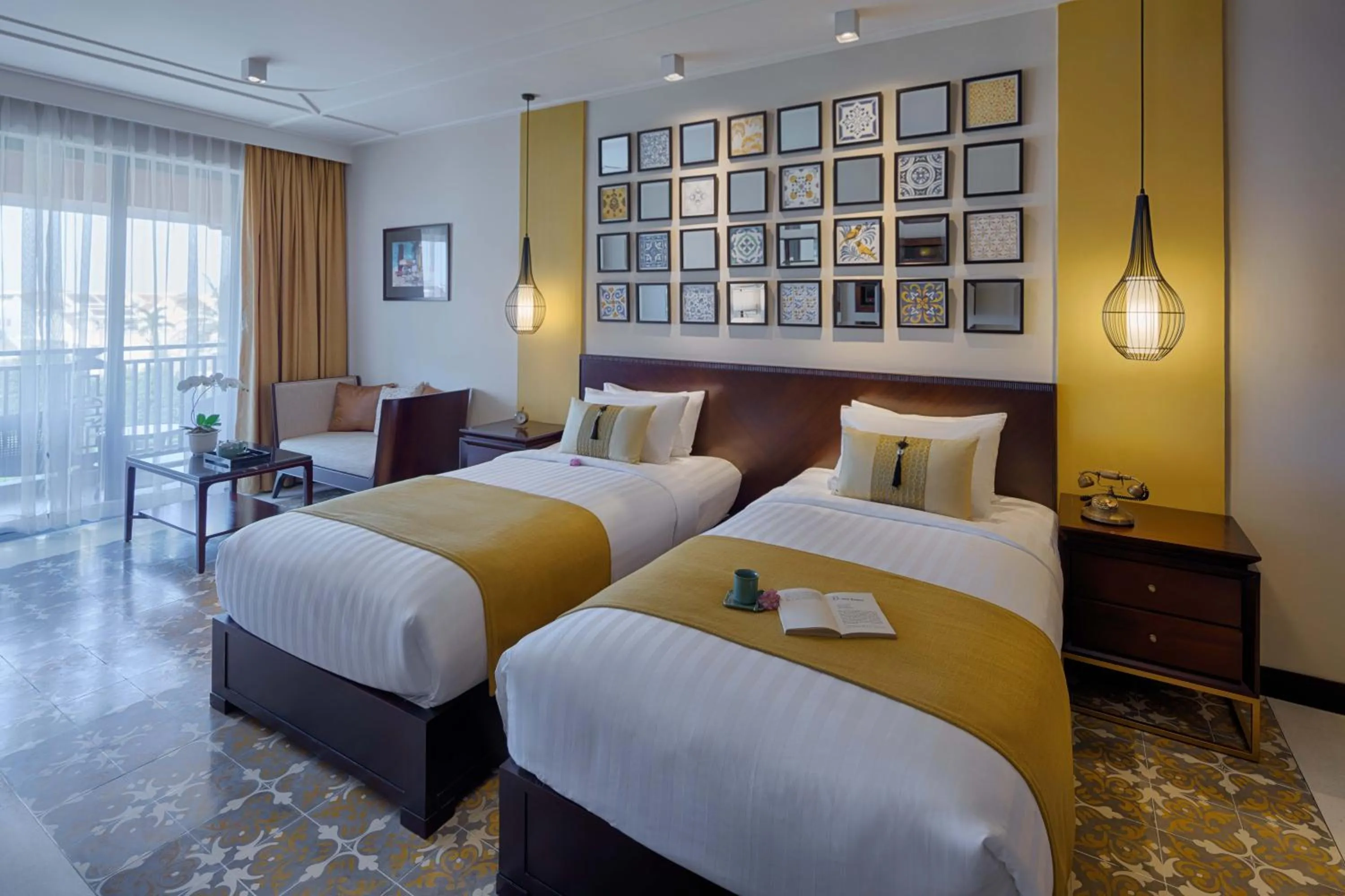 Bedroom, Bed in Allegro Hoi An . A Little Luxury Hotel & Spa