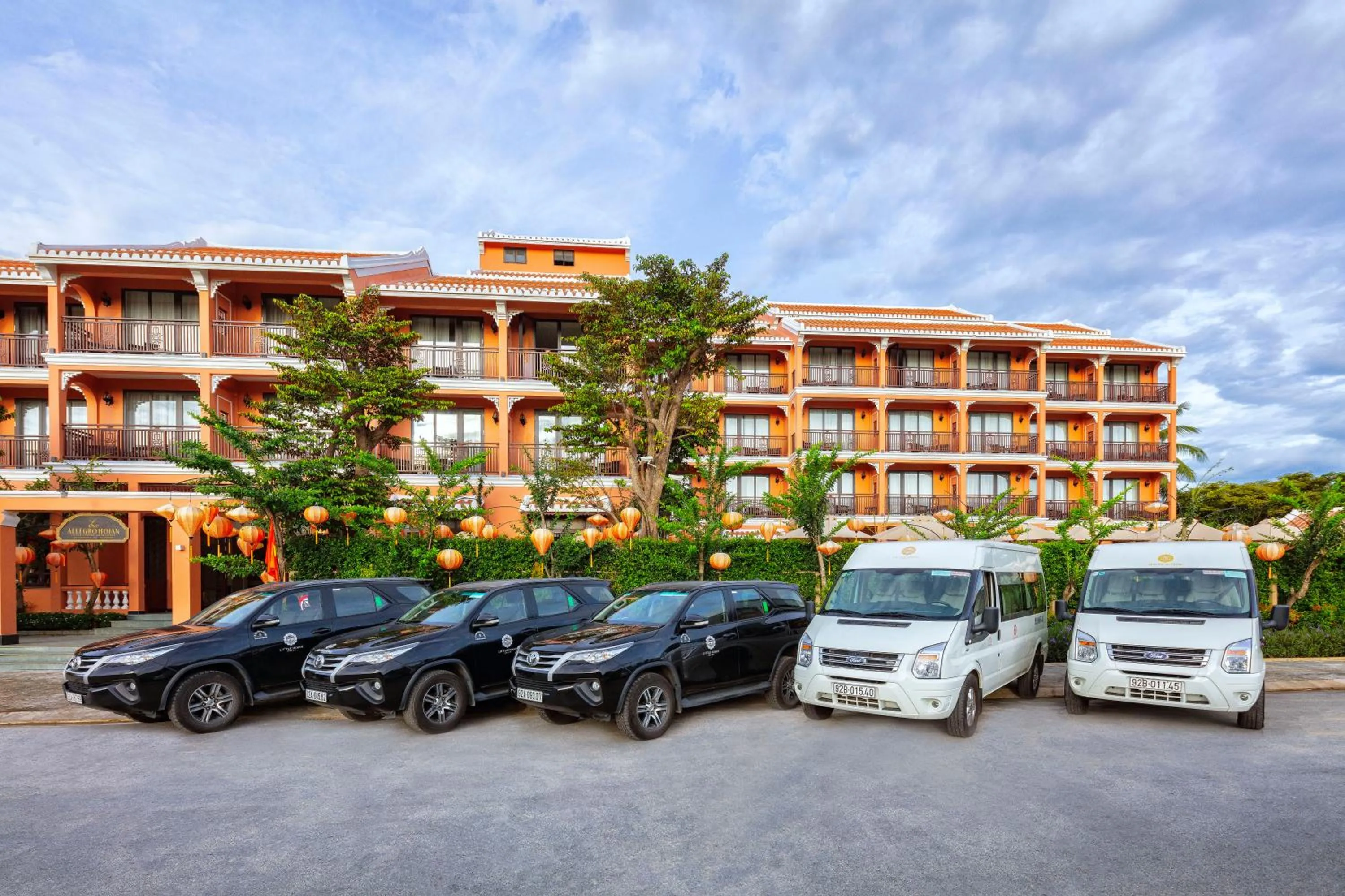 Facade/entrance in Allegro Hoi An . A Little Luxury Hotel & Spa