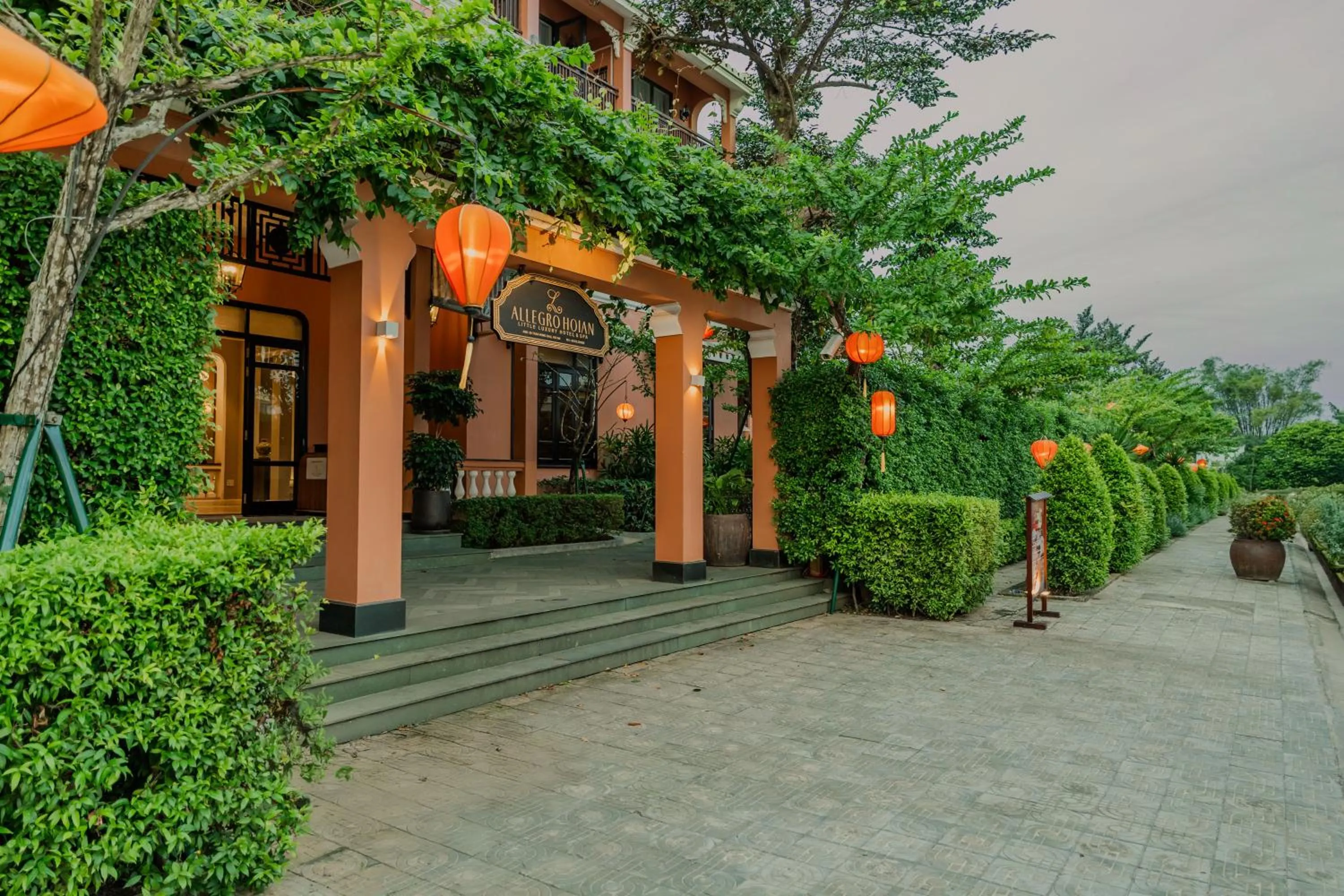 Property building in Allegro Hoi An . A Little Luxury Hotel & Spa