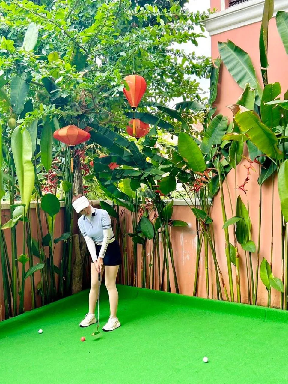 Minigolf in Allegro Hoi An . A Little Luxury Hotel & Spa