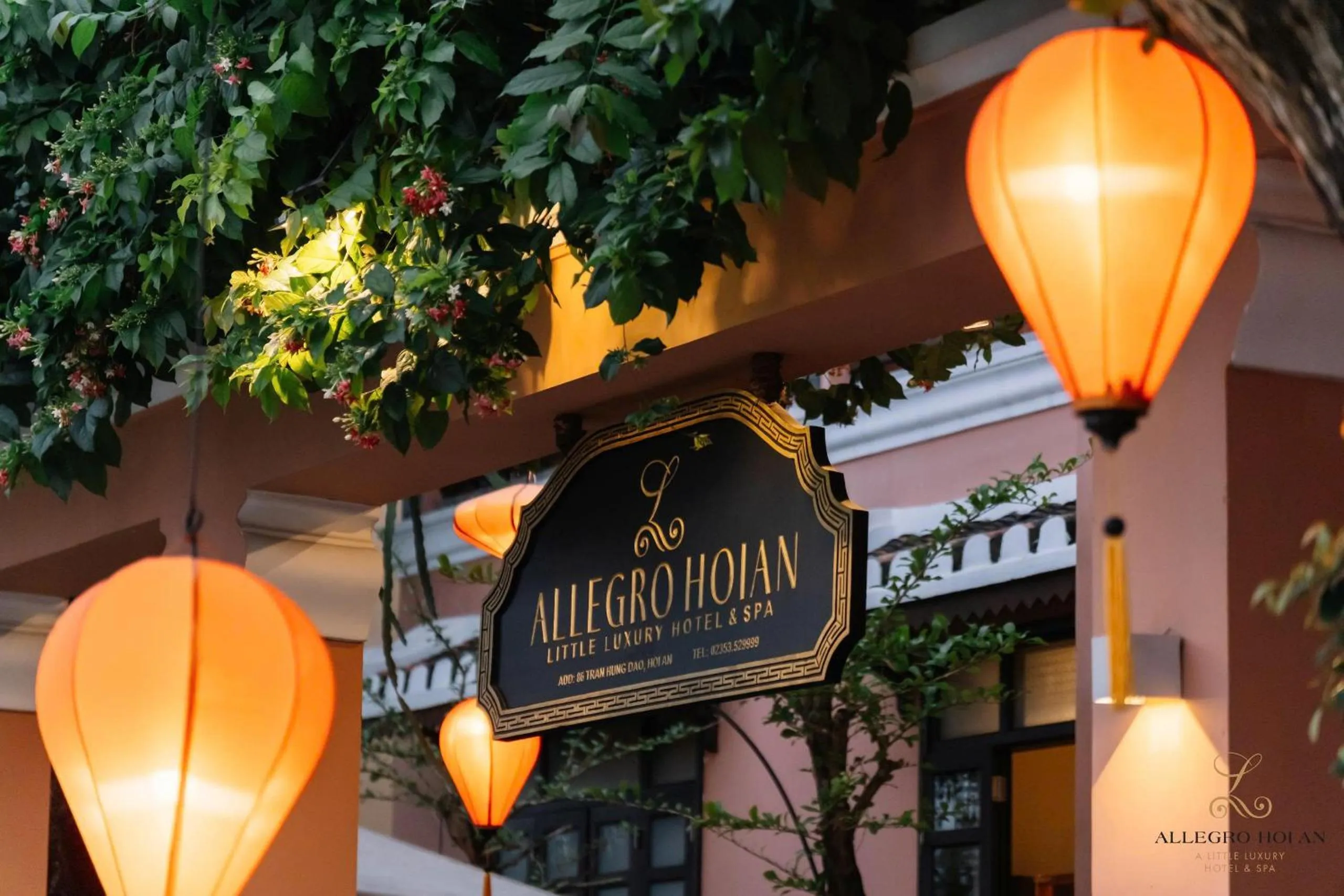 Property building in Allegro Hoi An . A Little Luxury Hotel & Spa