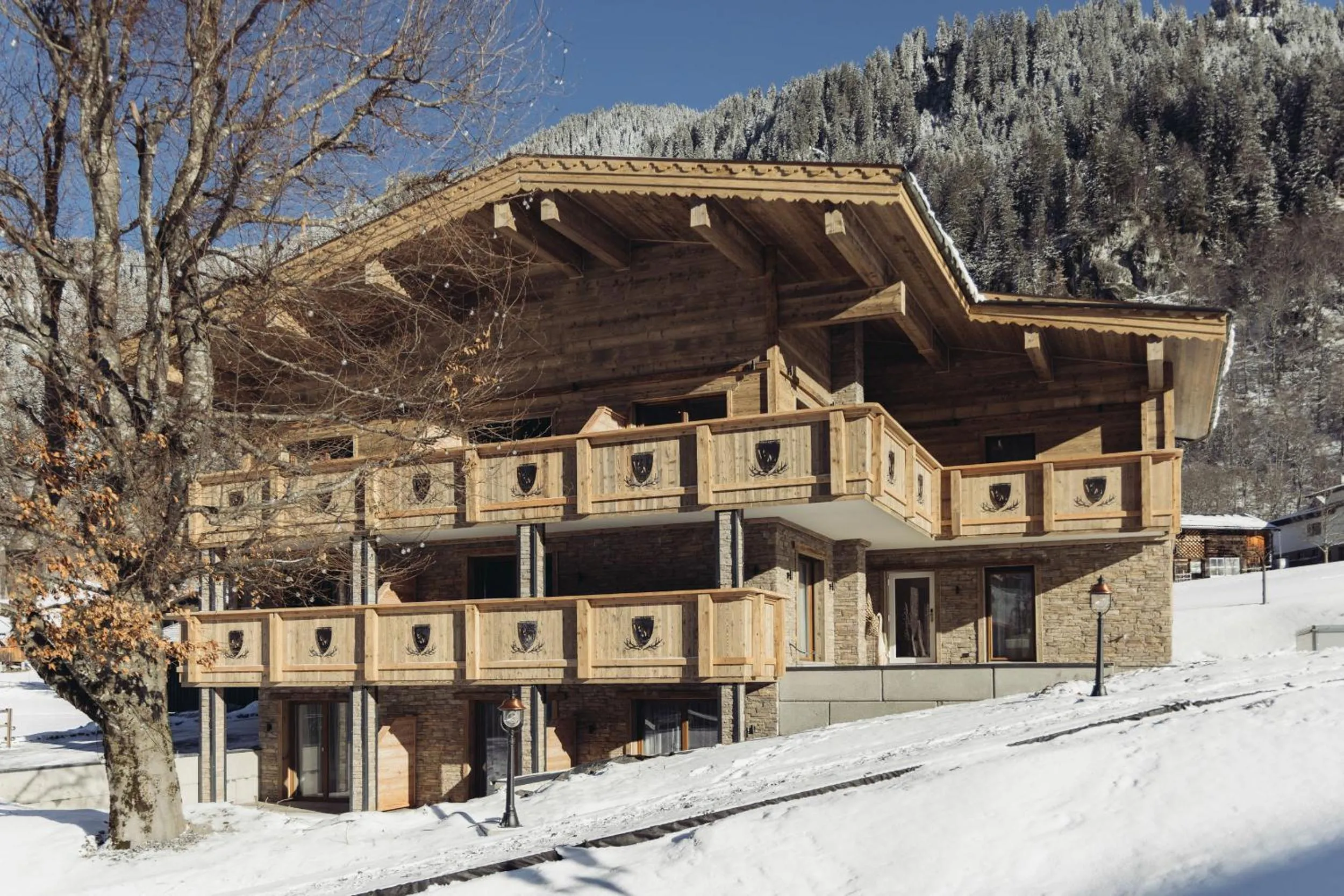 Property building in Genusshotel Vermala Montafon