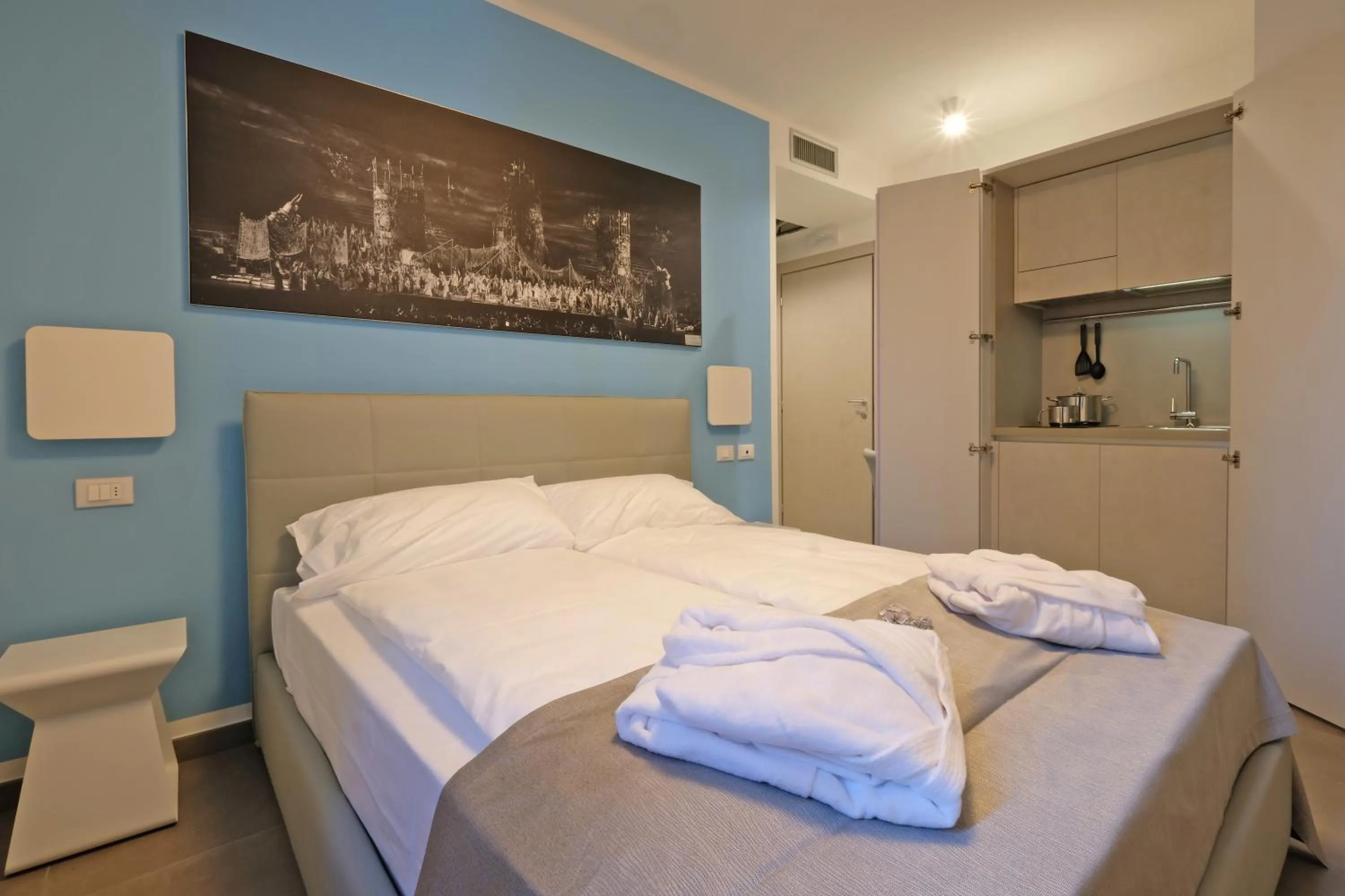 Bed in Relais Villa Clodia