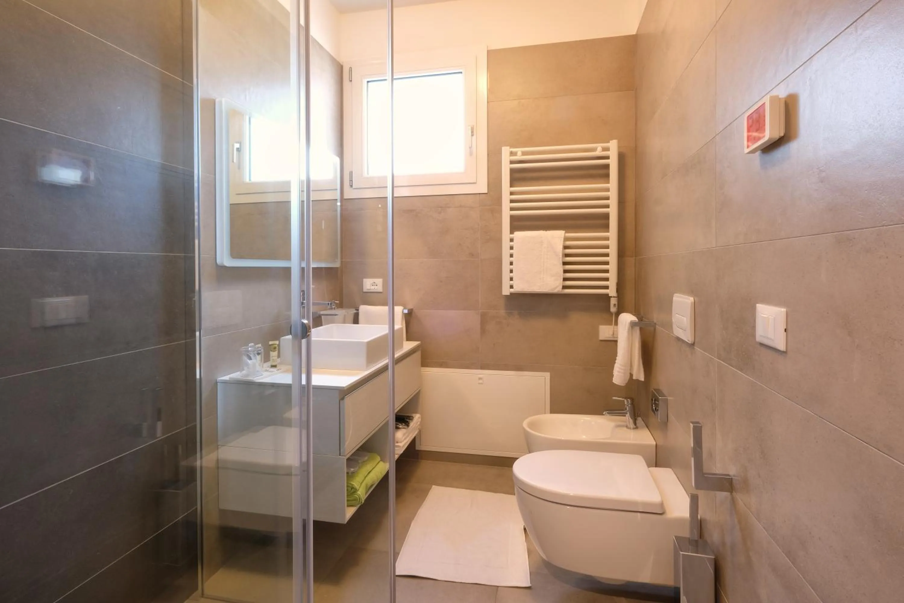 Shower in Relais Villa Clodia