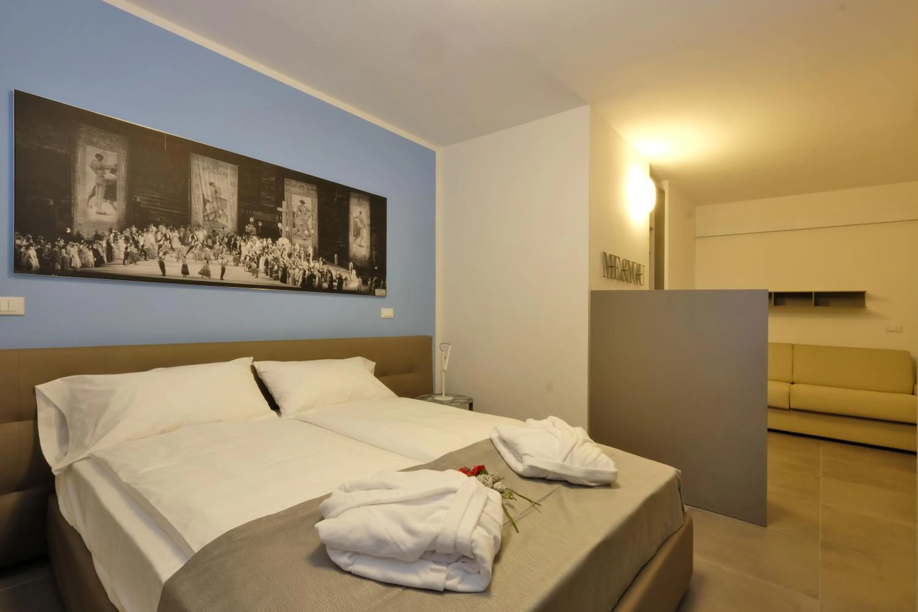 Bed in Relais Villa Clodia