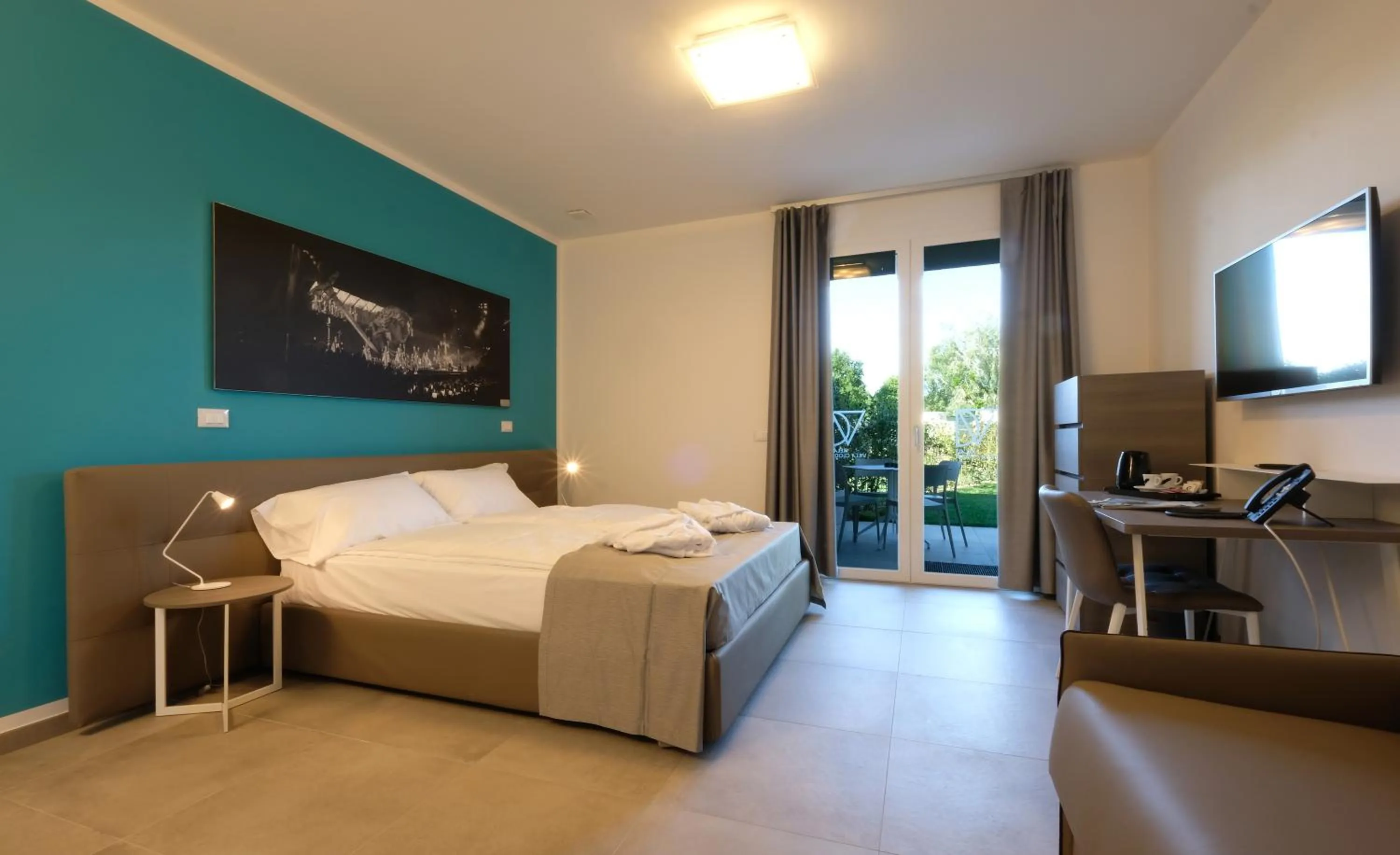 Bed in Relais Villa Clodia